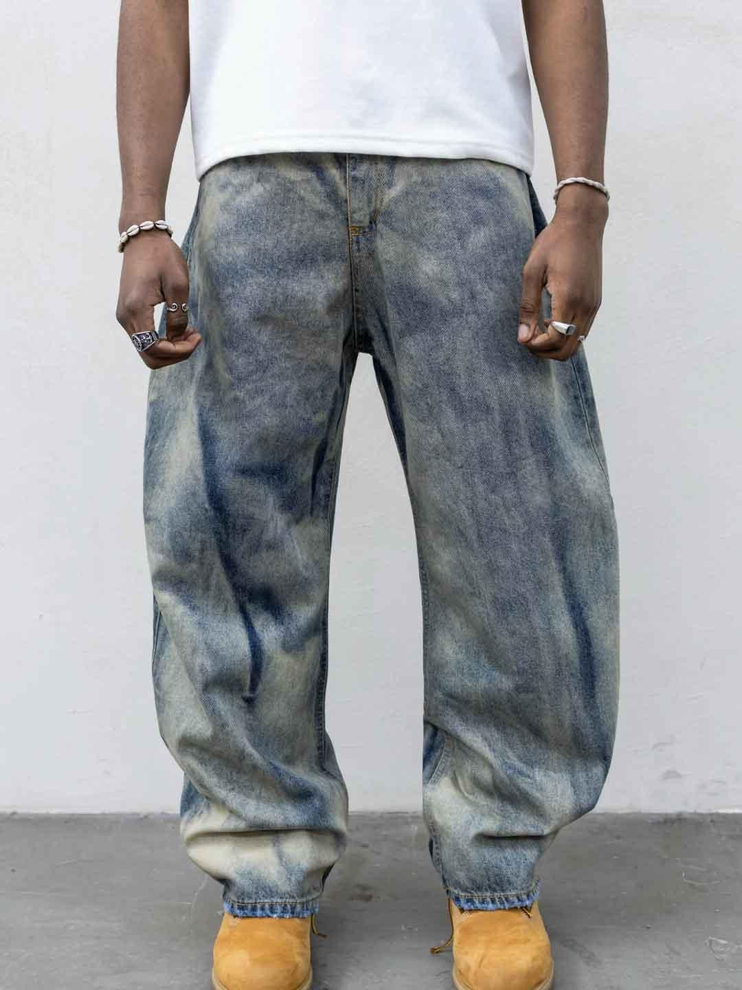 Present Day jeans blu modello balloon