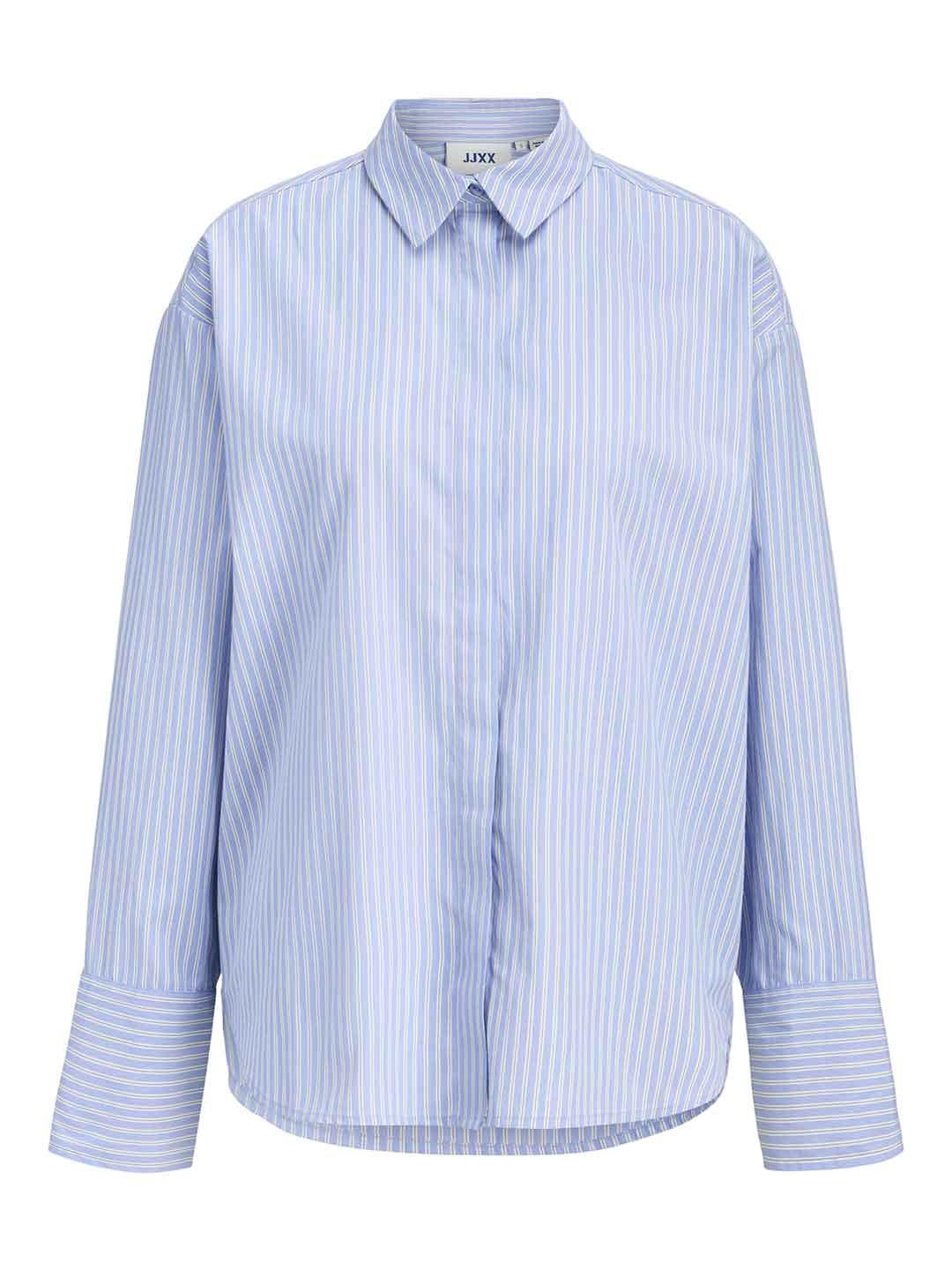 JJXX Caro camicia azzurro a righe