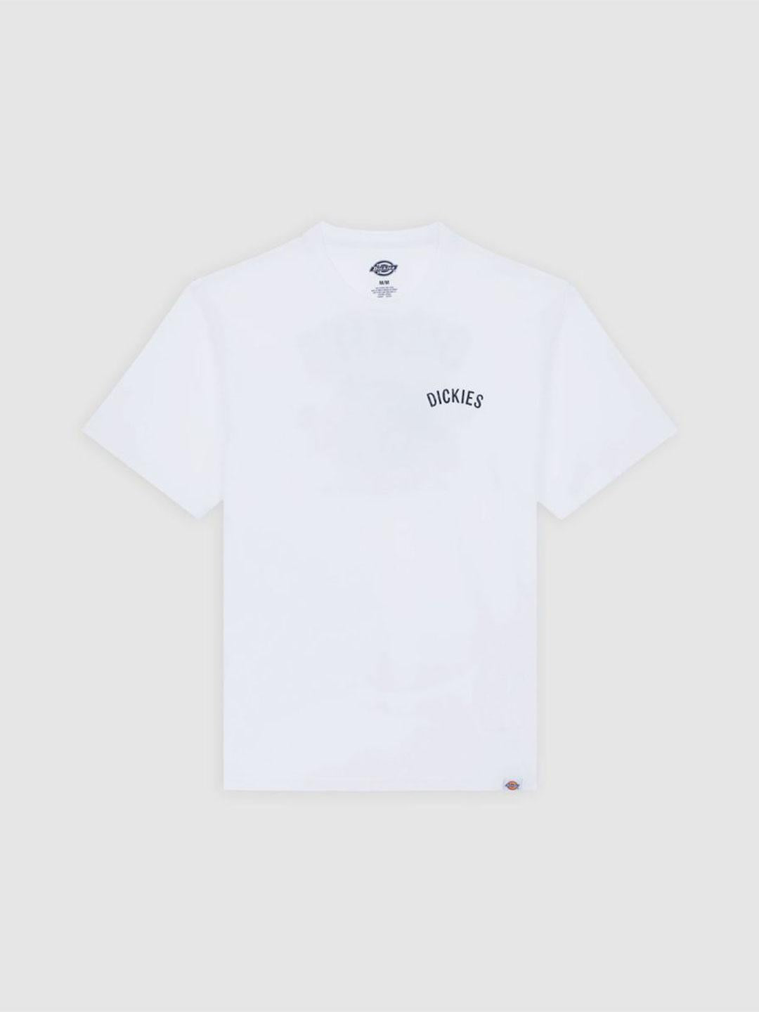 Dickies snake t-shirt bianco con stampa