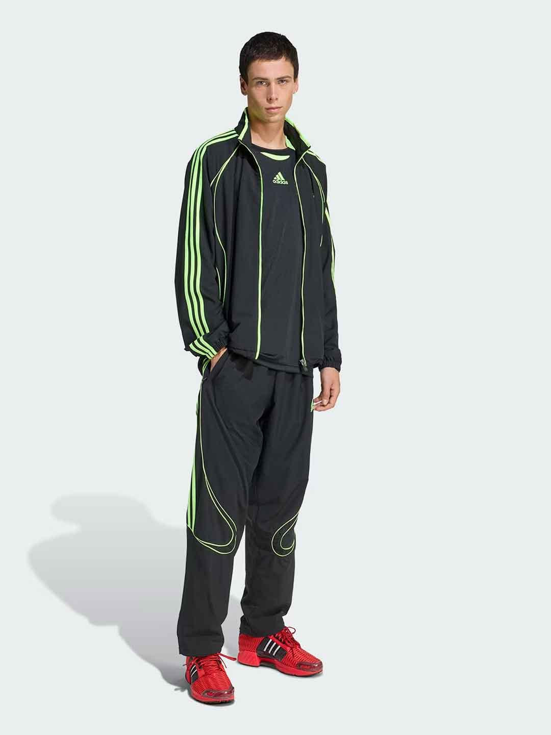 Adidas Teamgeist t-shirt nero e verde