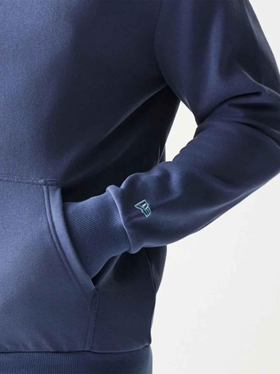 New Era felpa blu LA con zip
