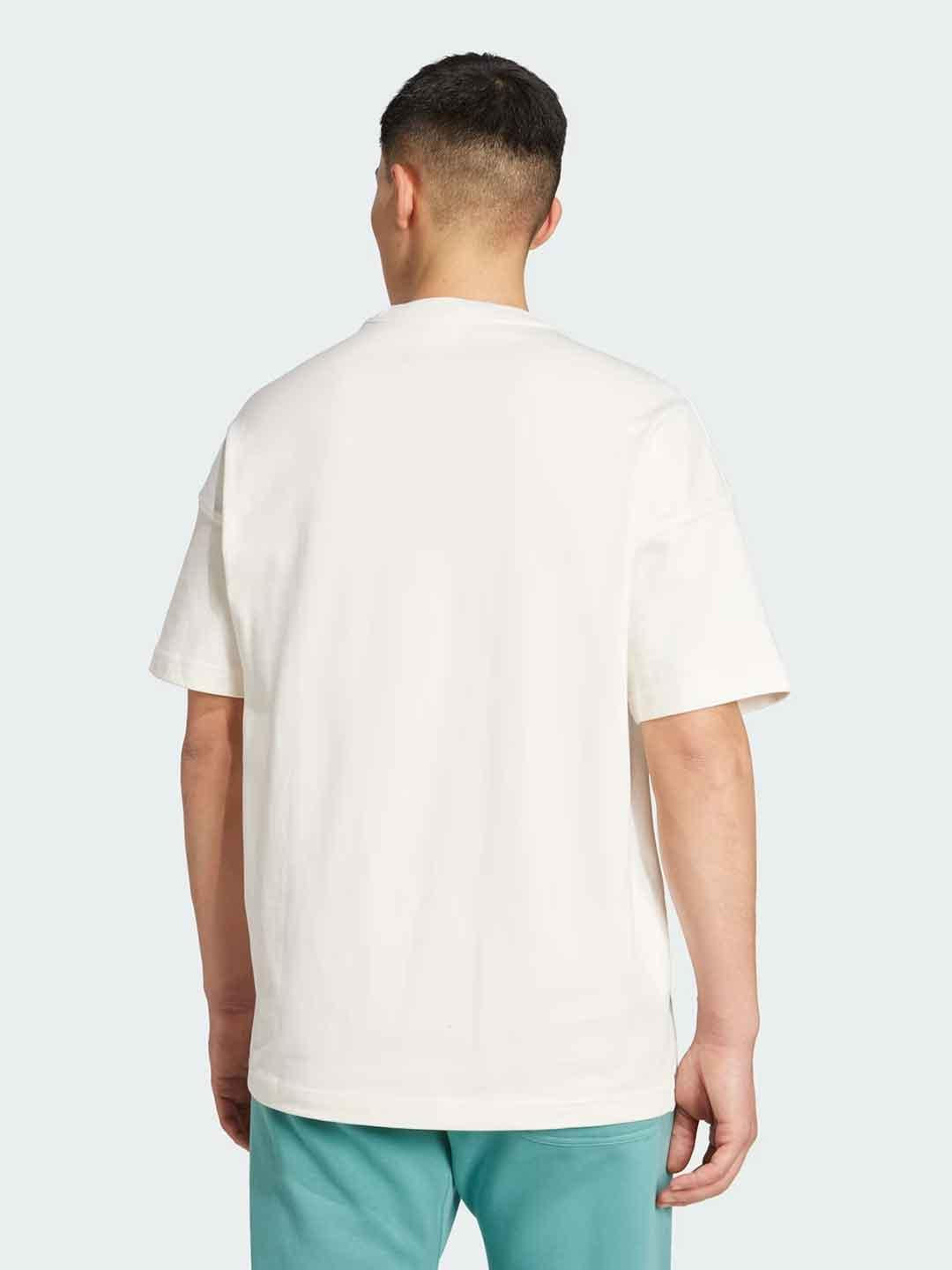 Adidas t-shirt panna grafica logo