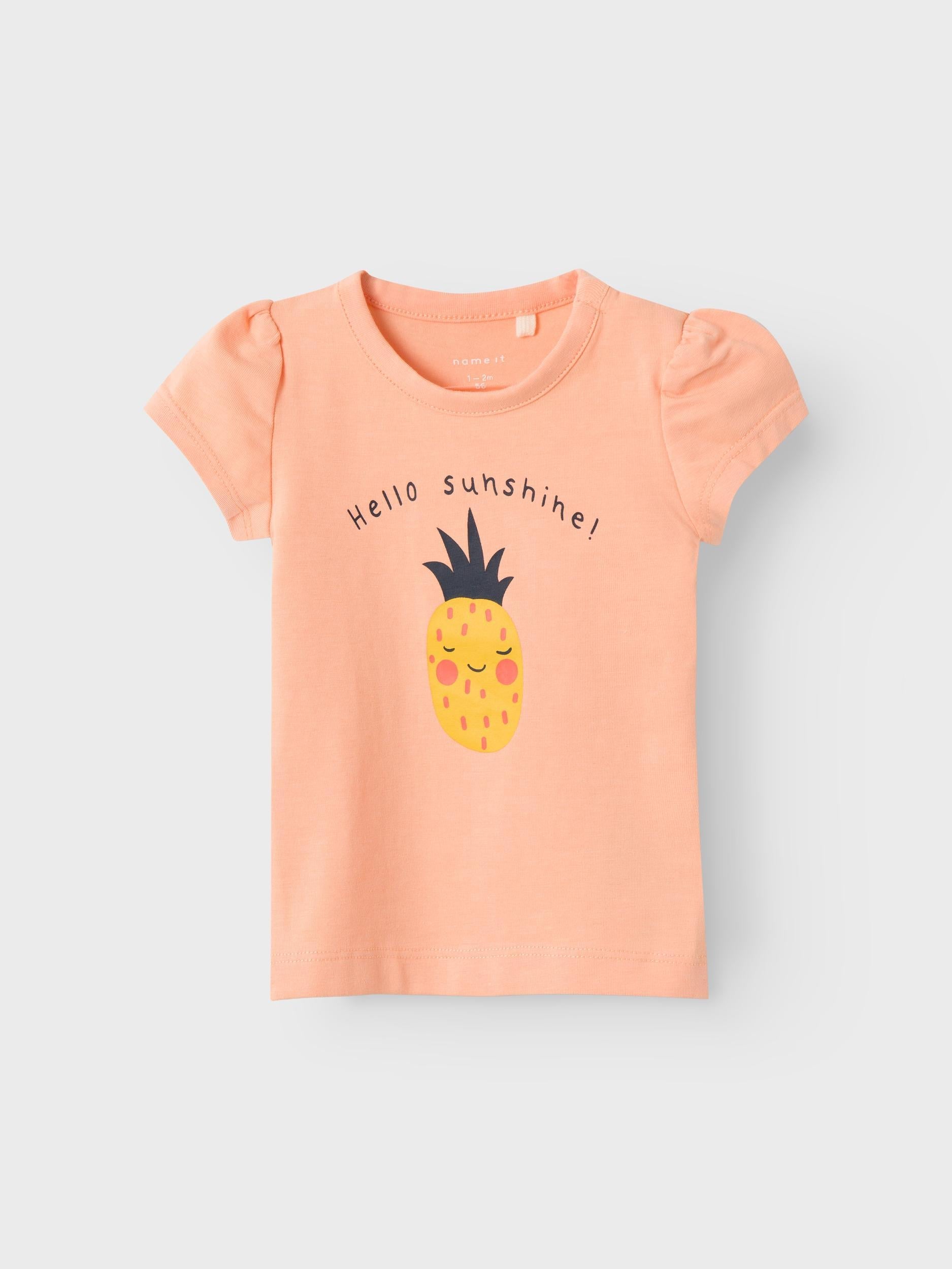 Name It t shirt pesca con stampa neonati