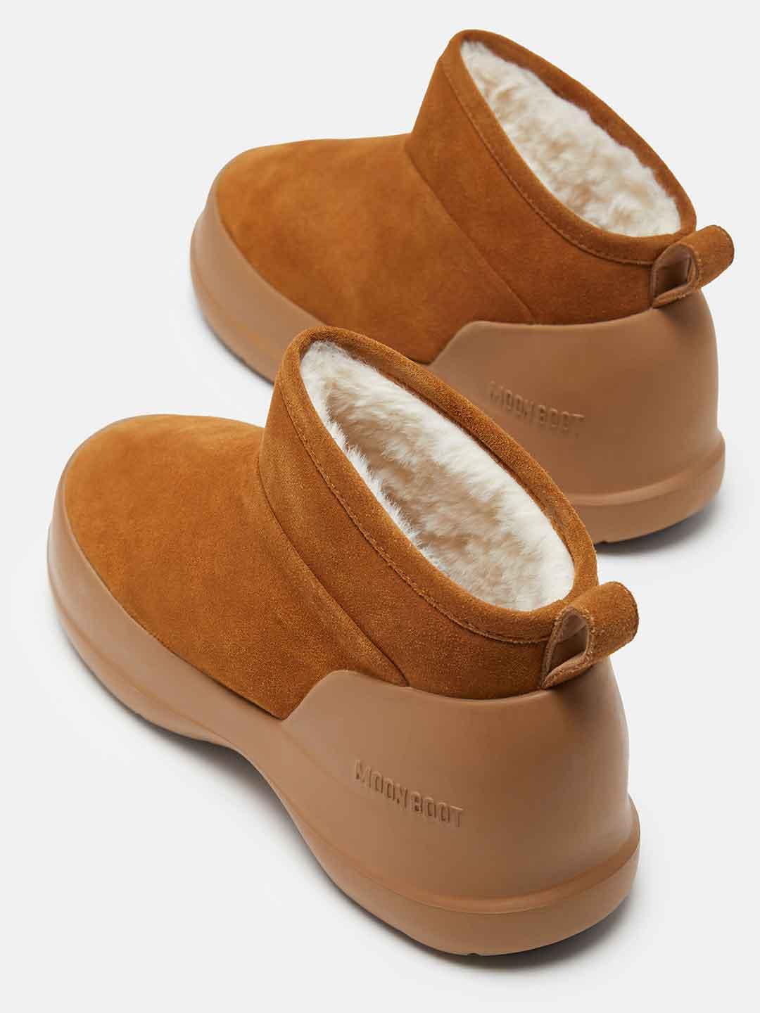 Moon Boot Mezzaluna Low stivale cuoio