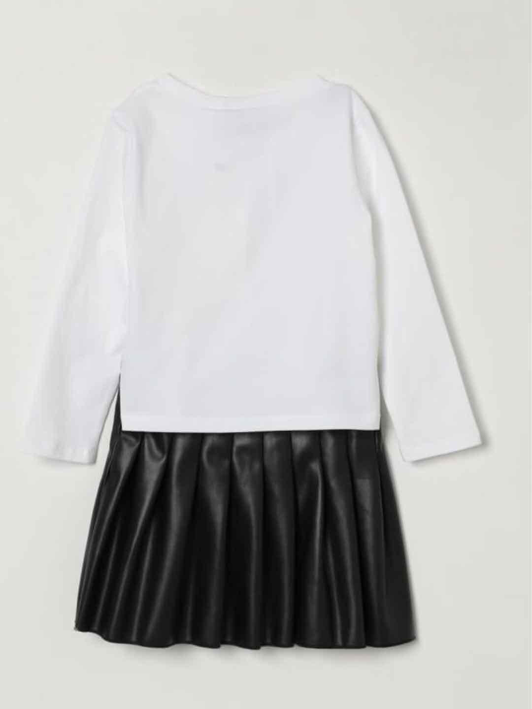 Twinset coordinato kids bianco