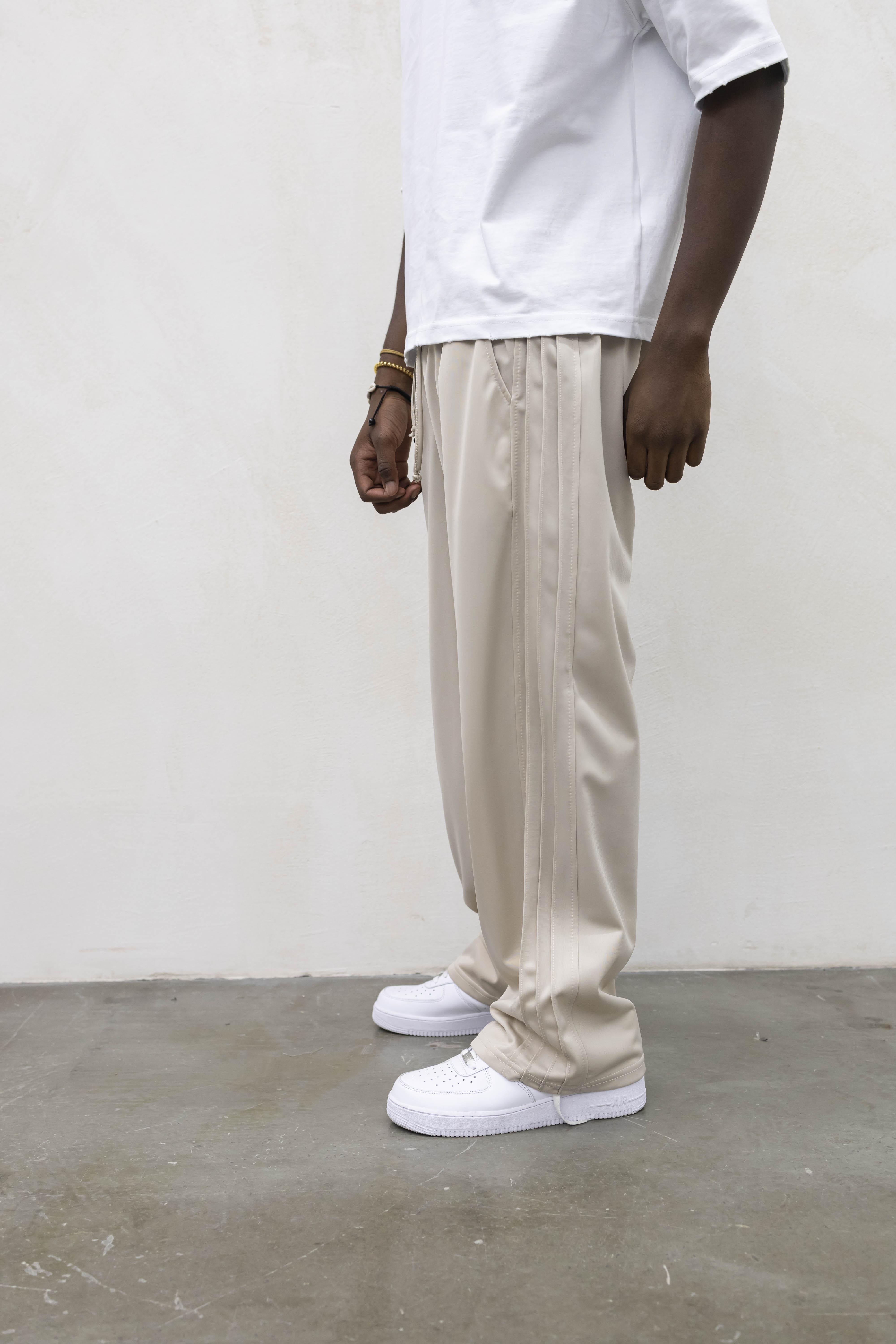 Present Day pantalone beige acetato