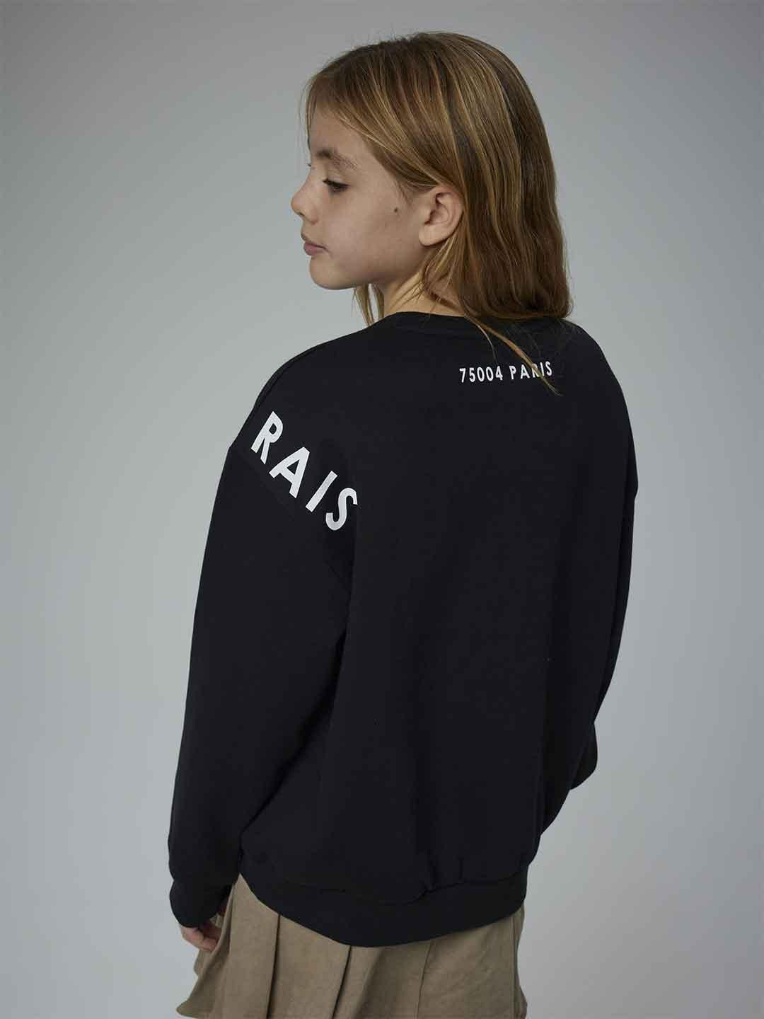 Name It felpa kids nero con grafica