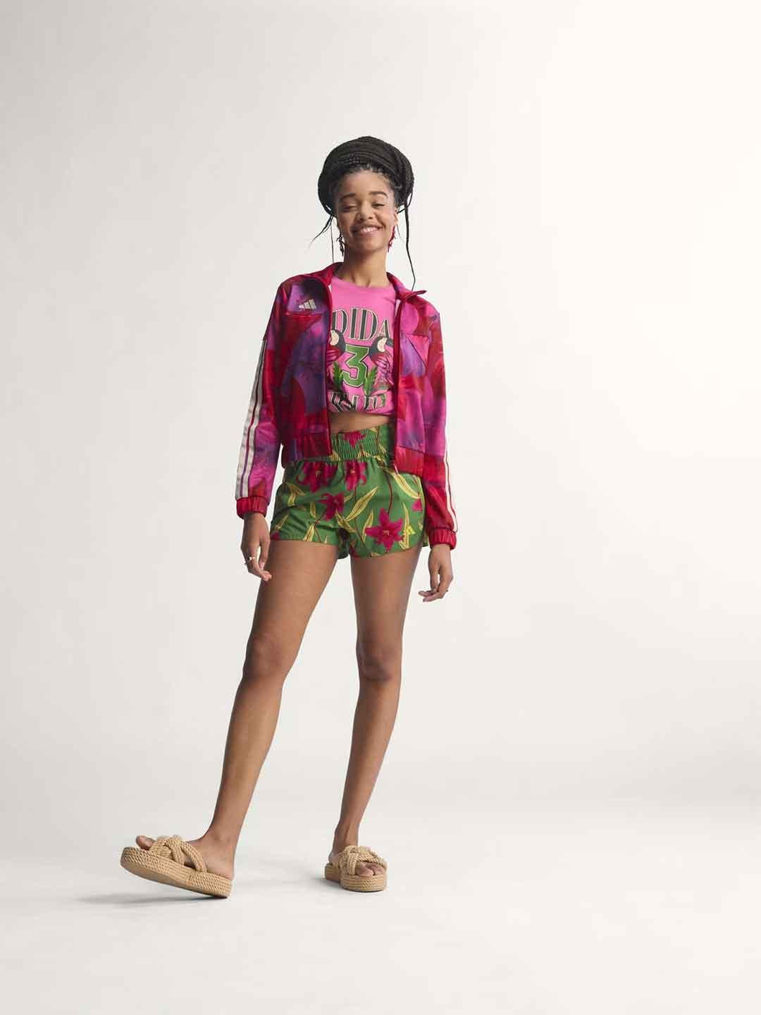 Adidas X Farm Rio felpa a fantasia