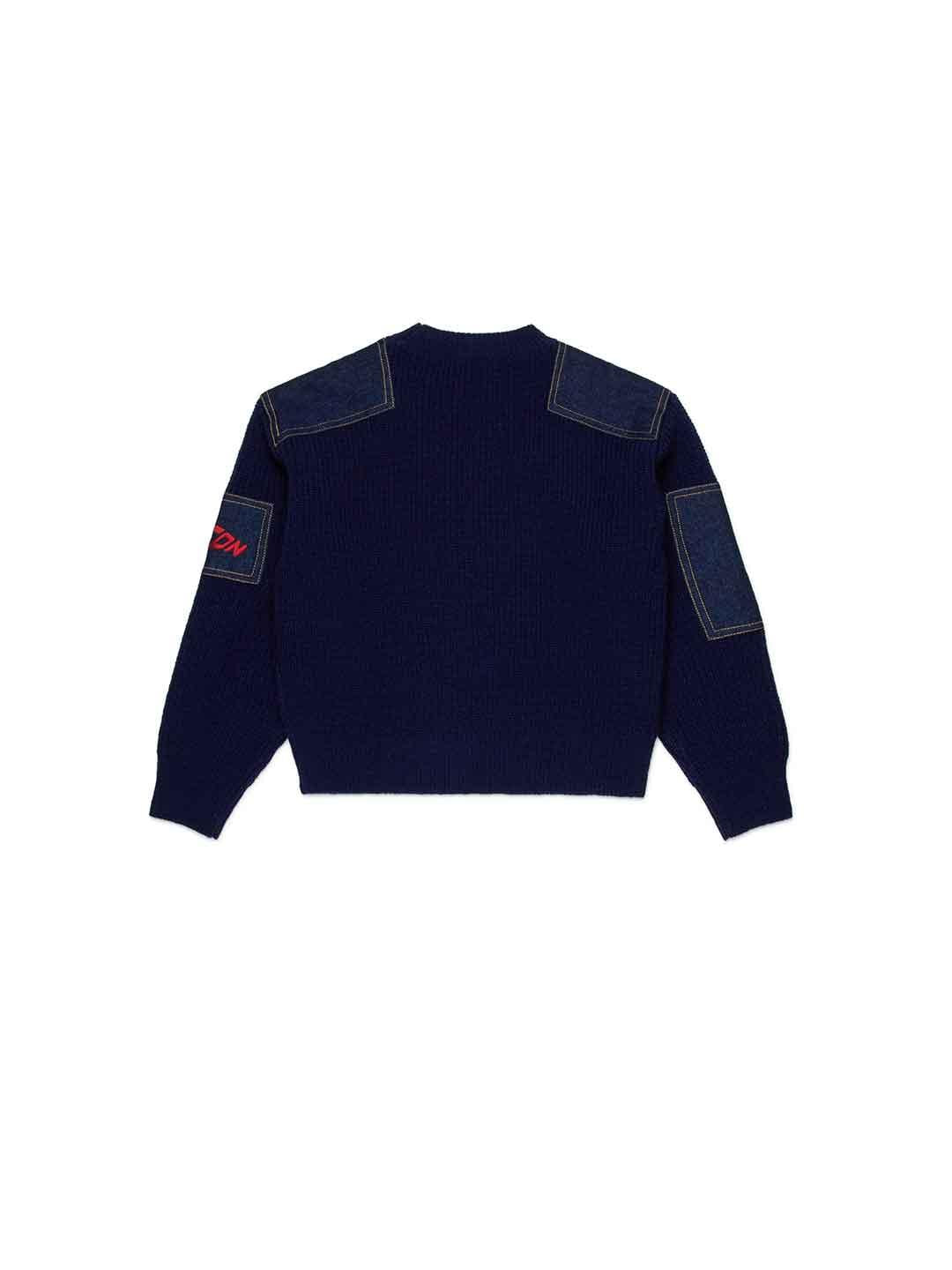 Dsquared 2 maglione blu in jeans
