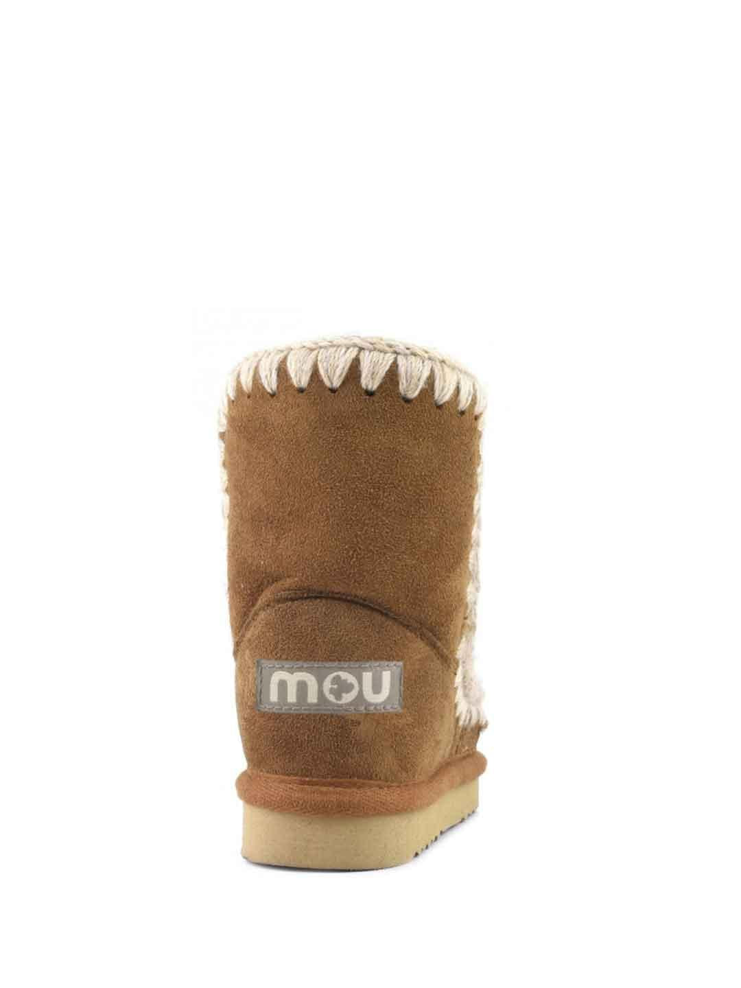 Mou Eskimo stivali kids beige in suede