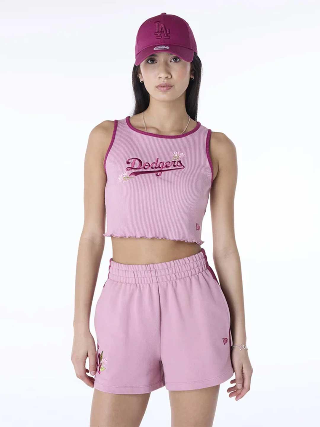 New Era canotta rosa LA
