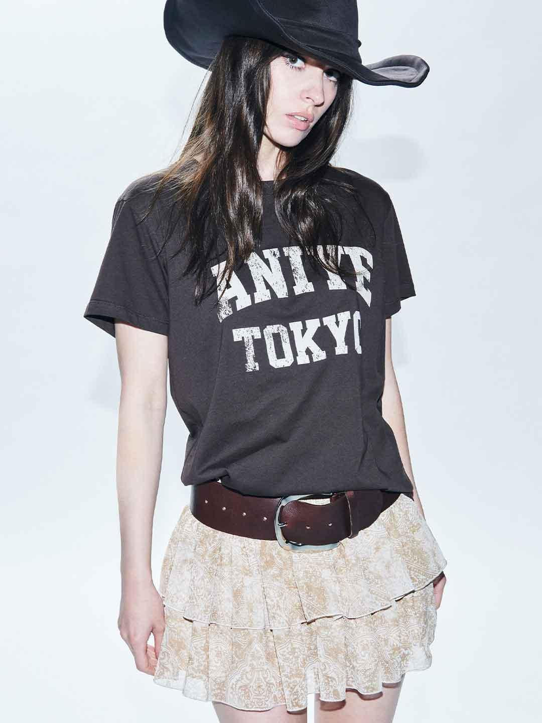 Aniye By Tokyo Urban t-shirt marrone