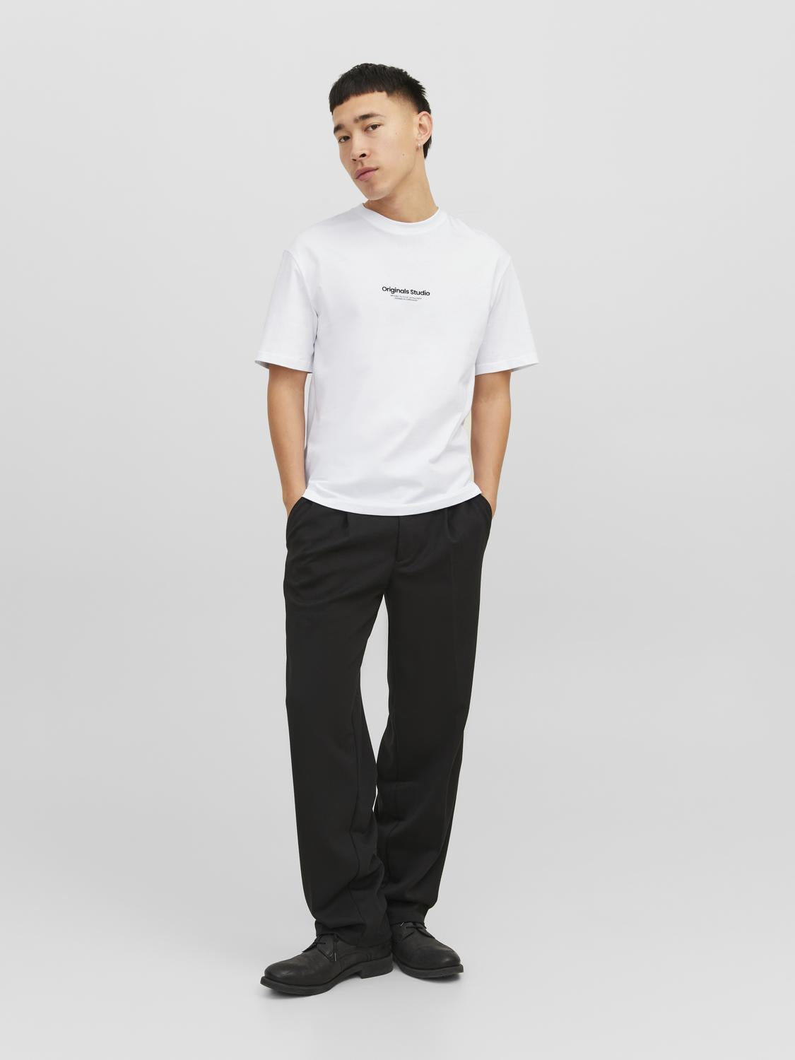 Jack & Jones t-shirt bianco Originals Studio