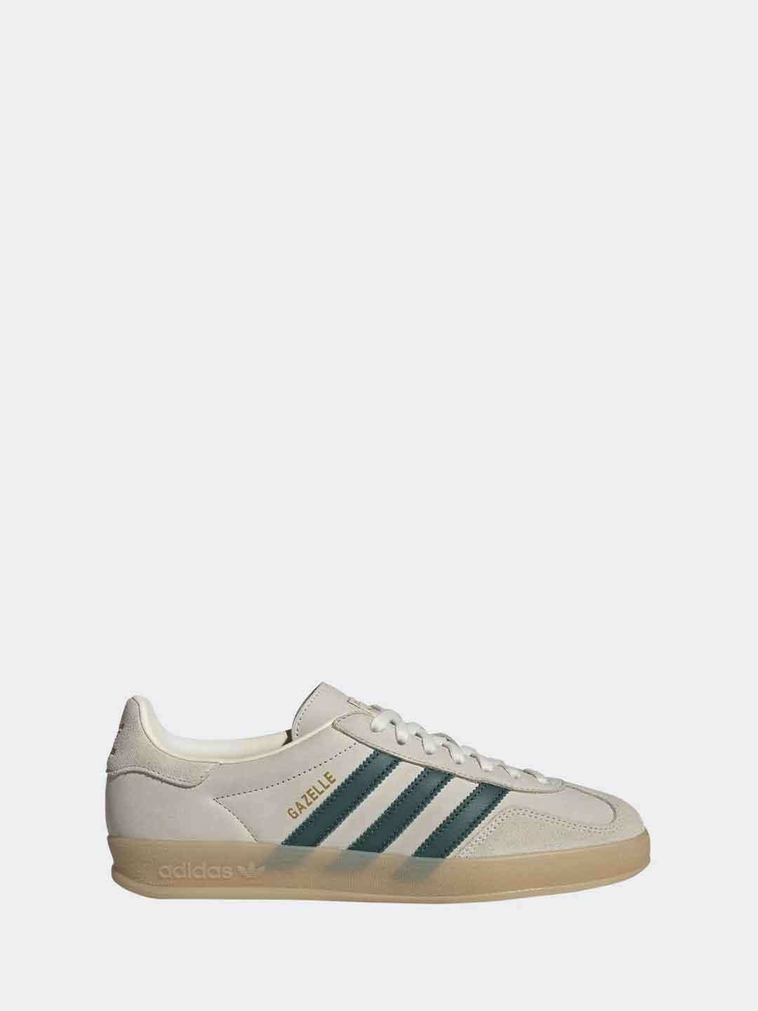 Adidas Gazelle sneakers beige e verde
