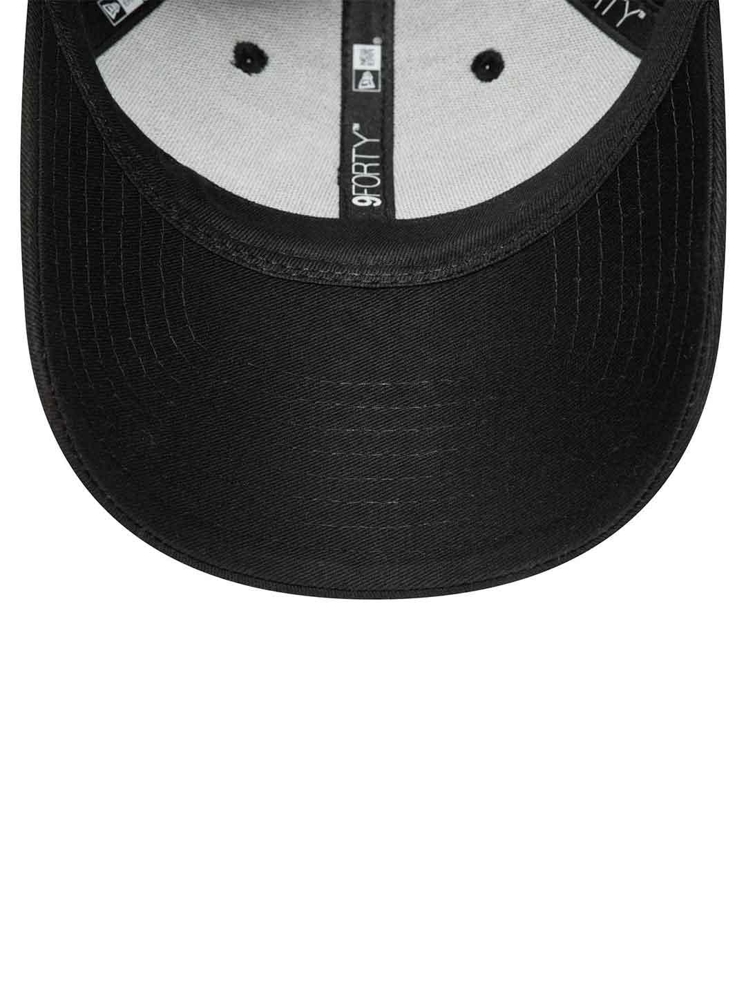 New Era 9Forty cappello nero con logo nero