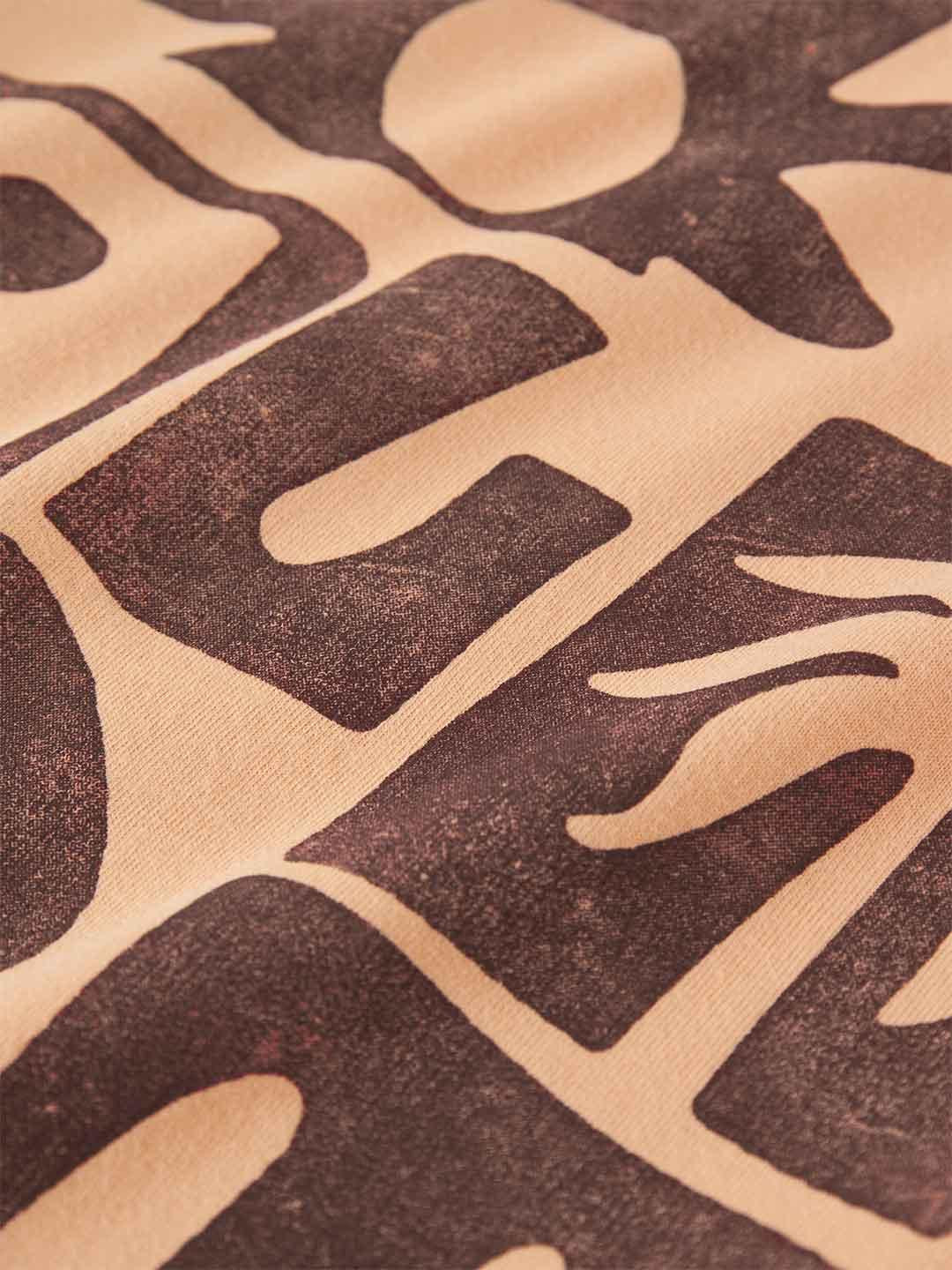 Name It t-shirt kids arancio con stampa