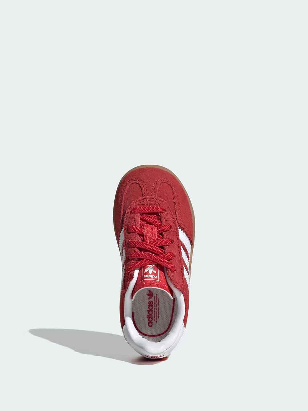 Adidas Gazelle Indoor CF sneakers kids rosso<BR/>