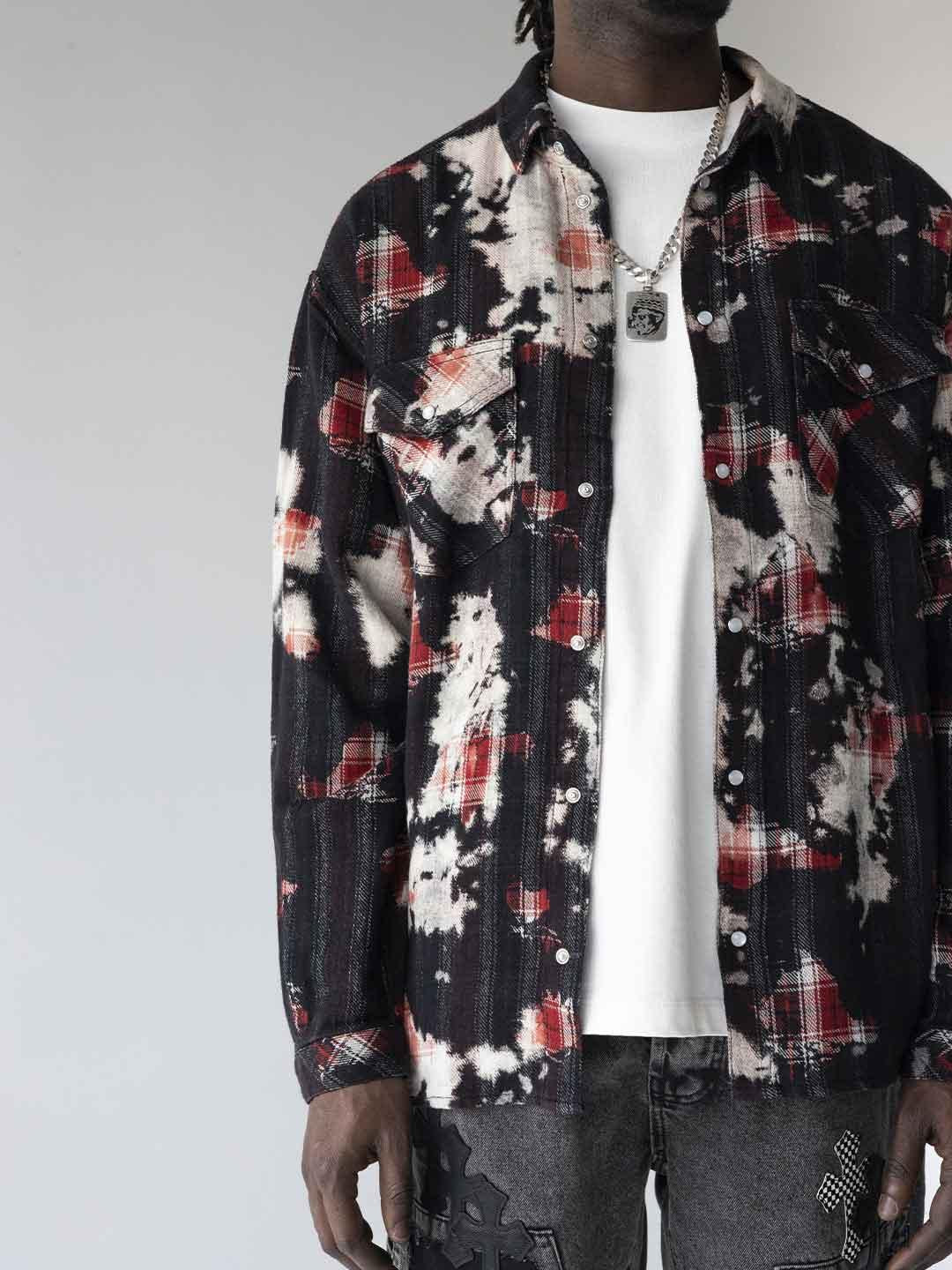 Black Island camicia a fantasia