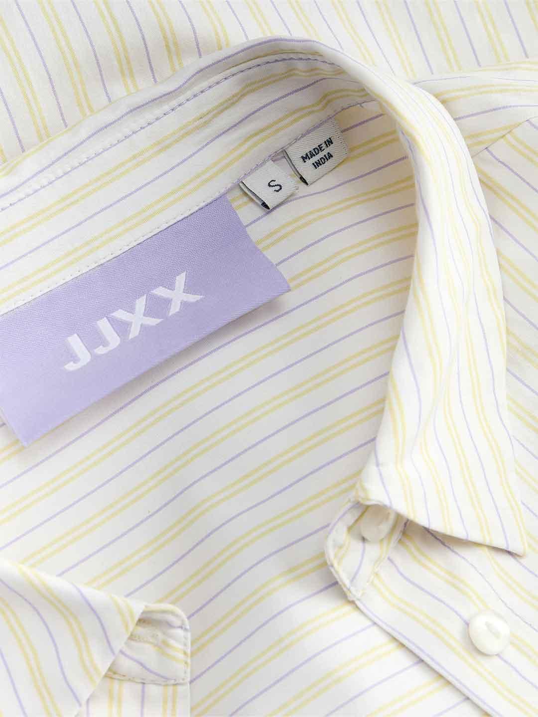 JJXX Caro camicia bianco a righe