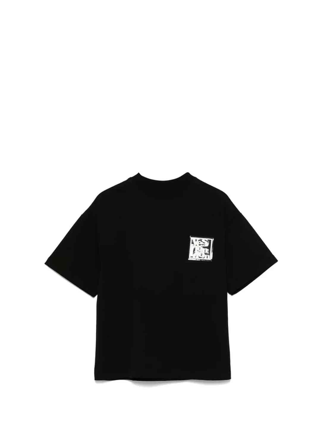 Yes London t-shirt kids nero con logo