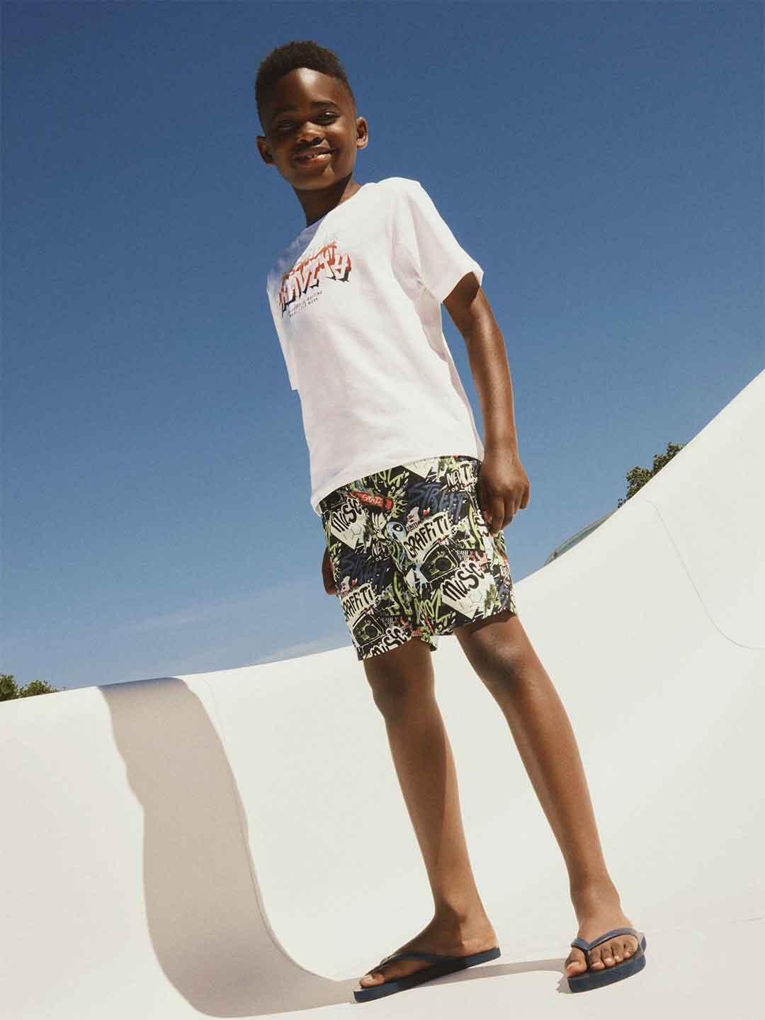Name It t-shirt kids bianco Gravity