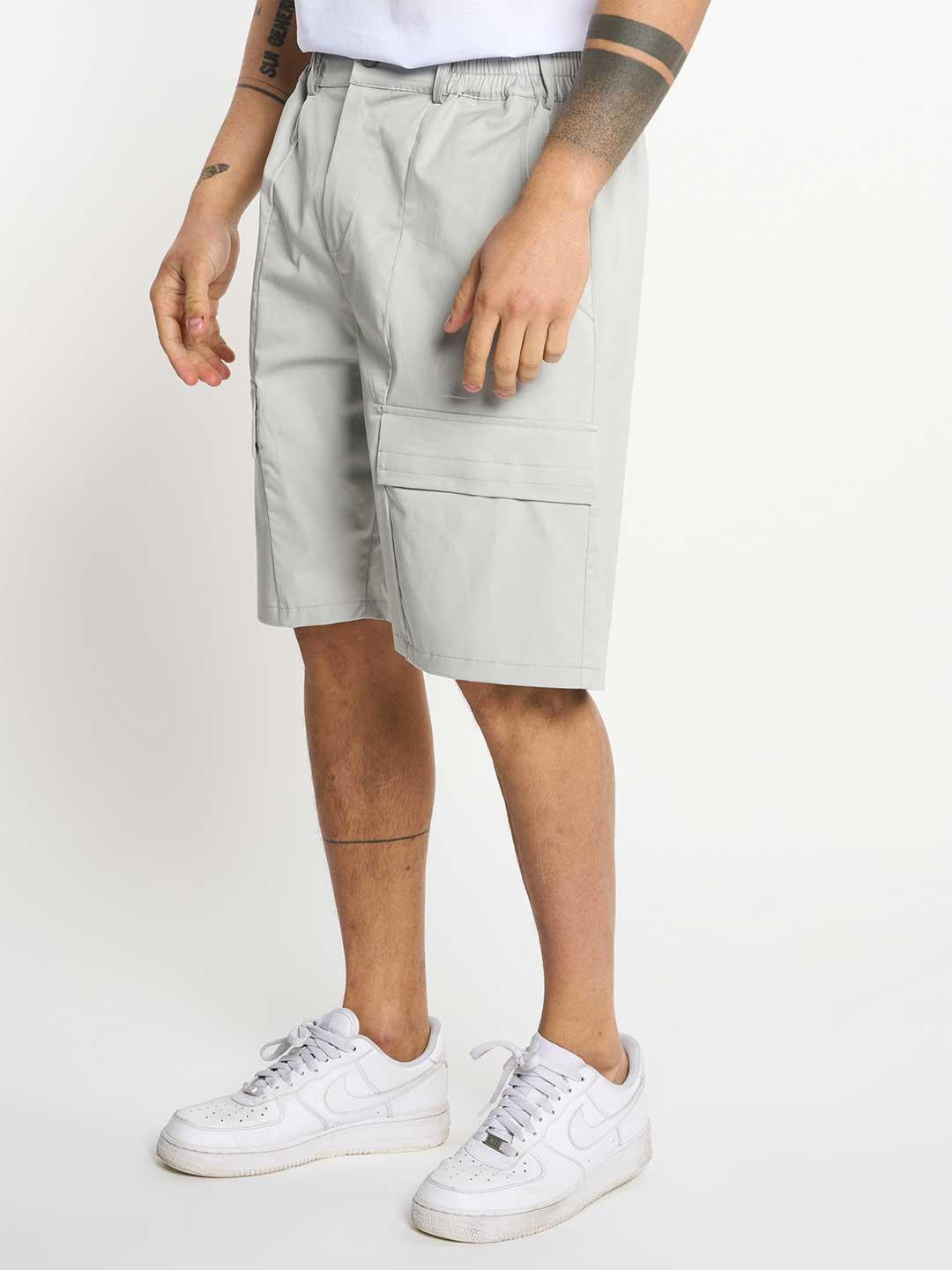 Gavroche bermuda grigio cargo