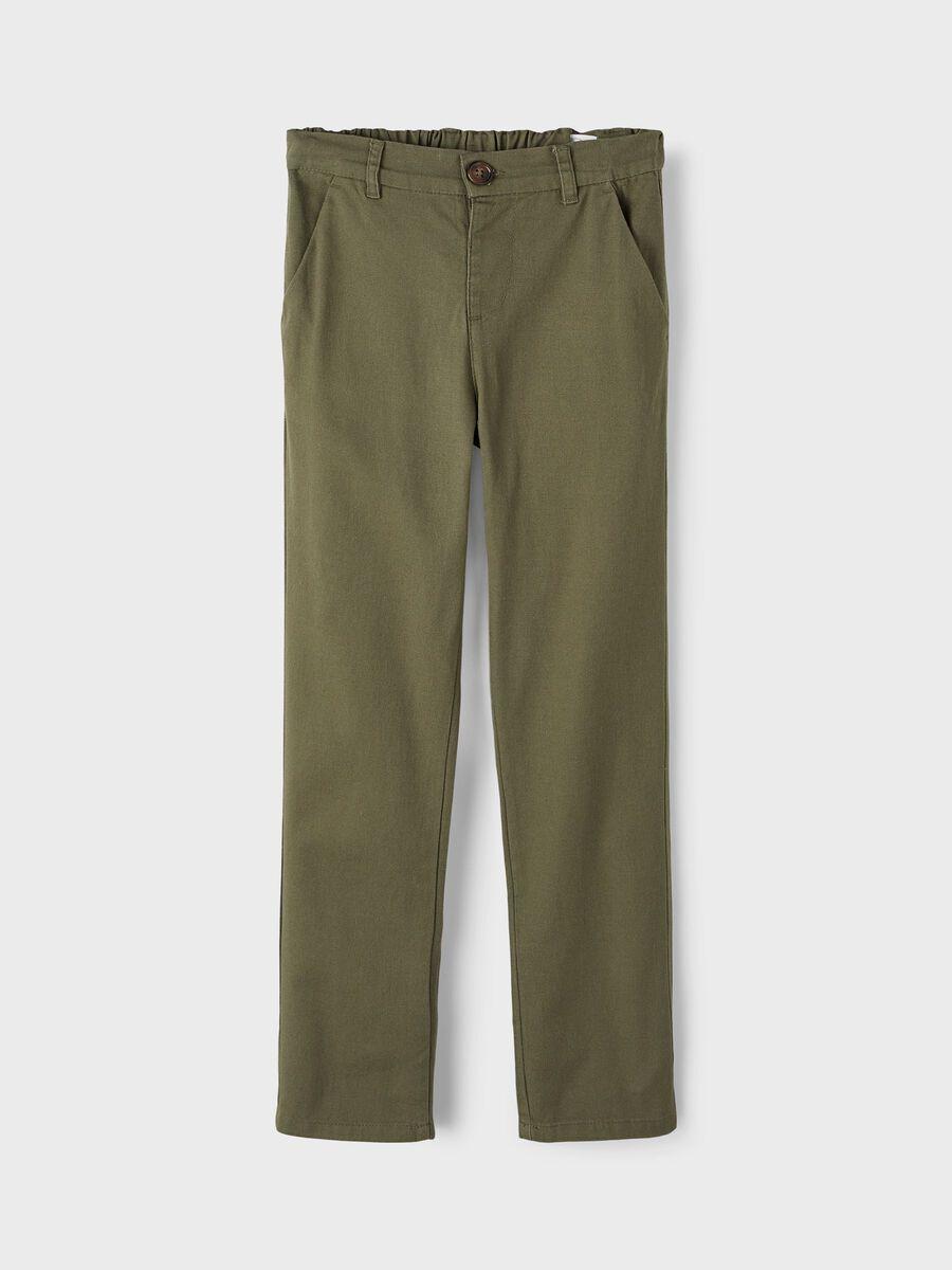 Name It kids pantaloni in cotone verde