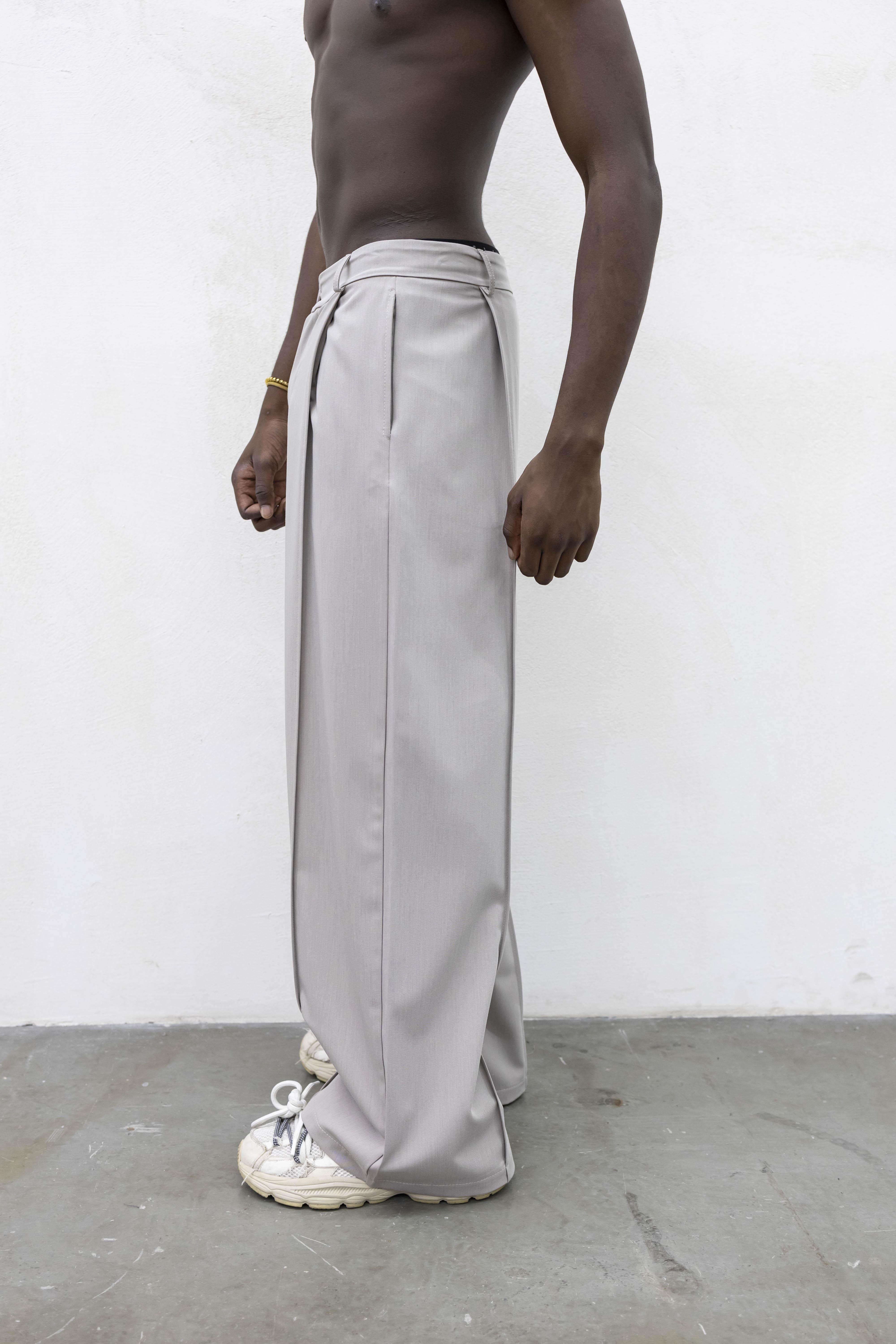 Present Day All Pinces pantaloni beige