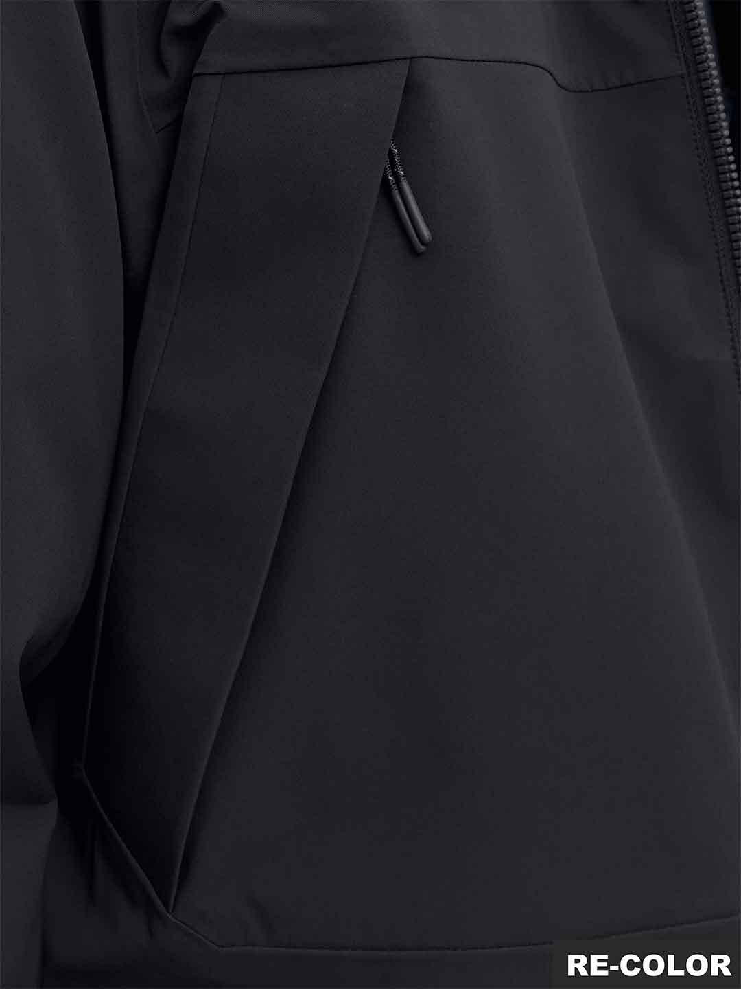 Jack & Jones giubbino nero lungo