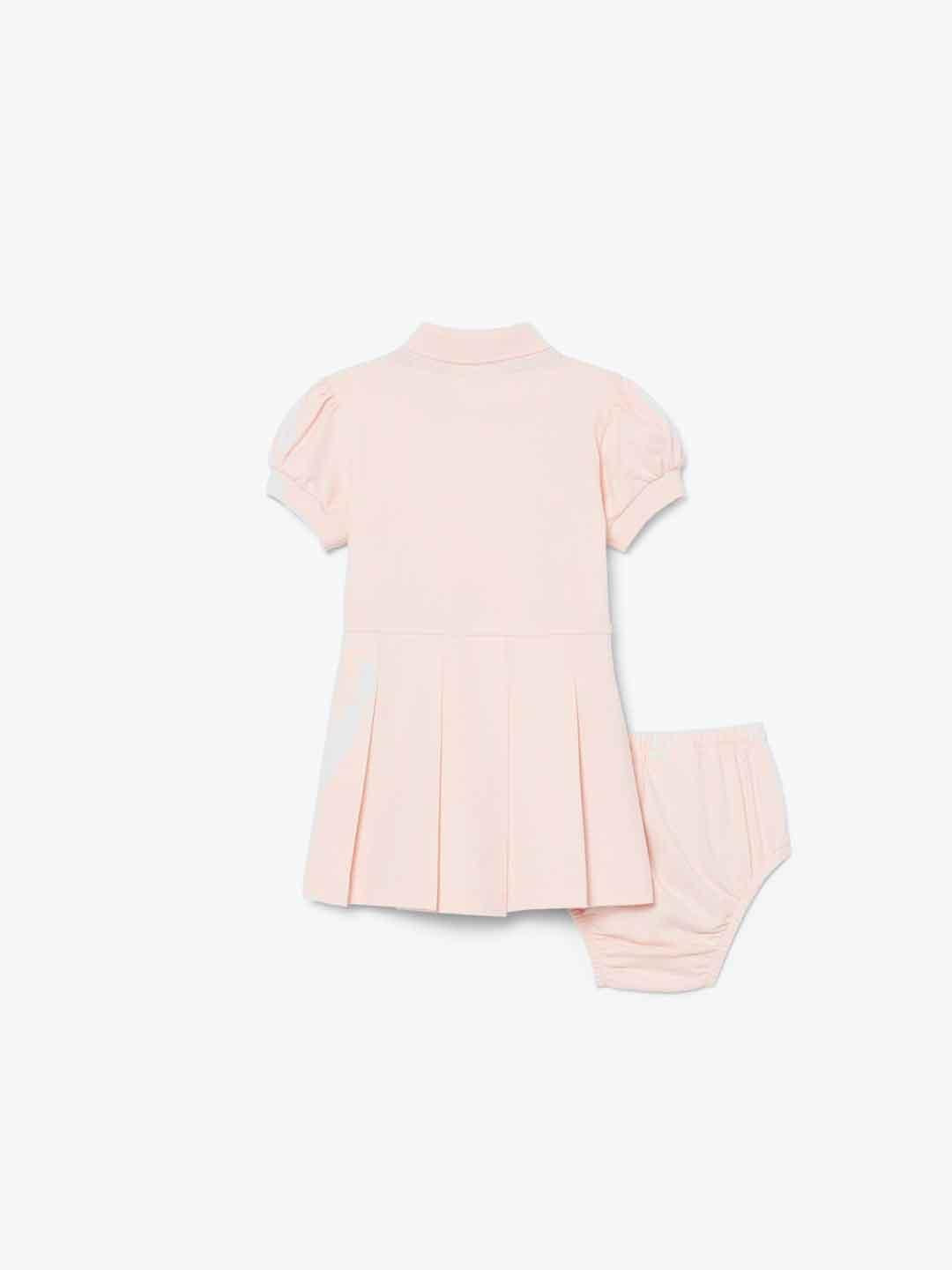 Lacoste coordinato kids rosa