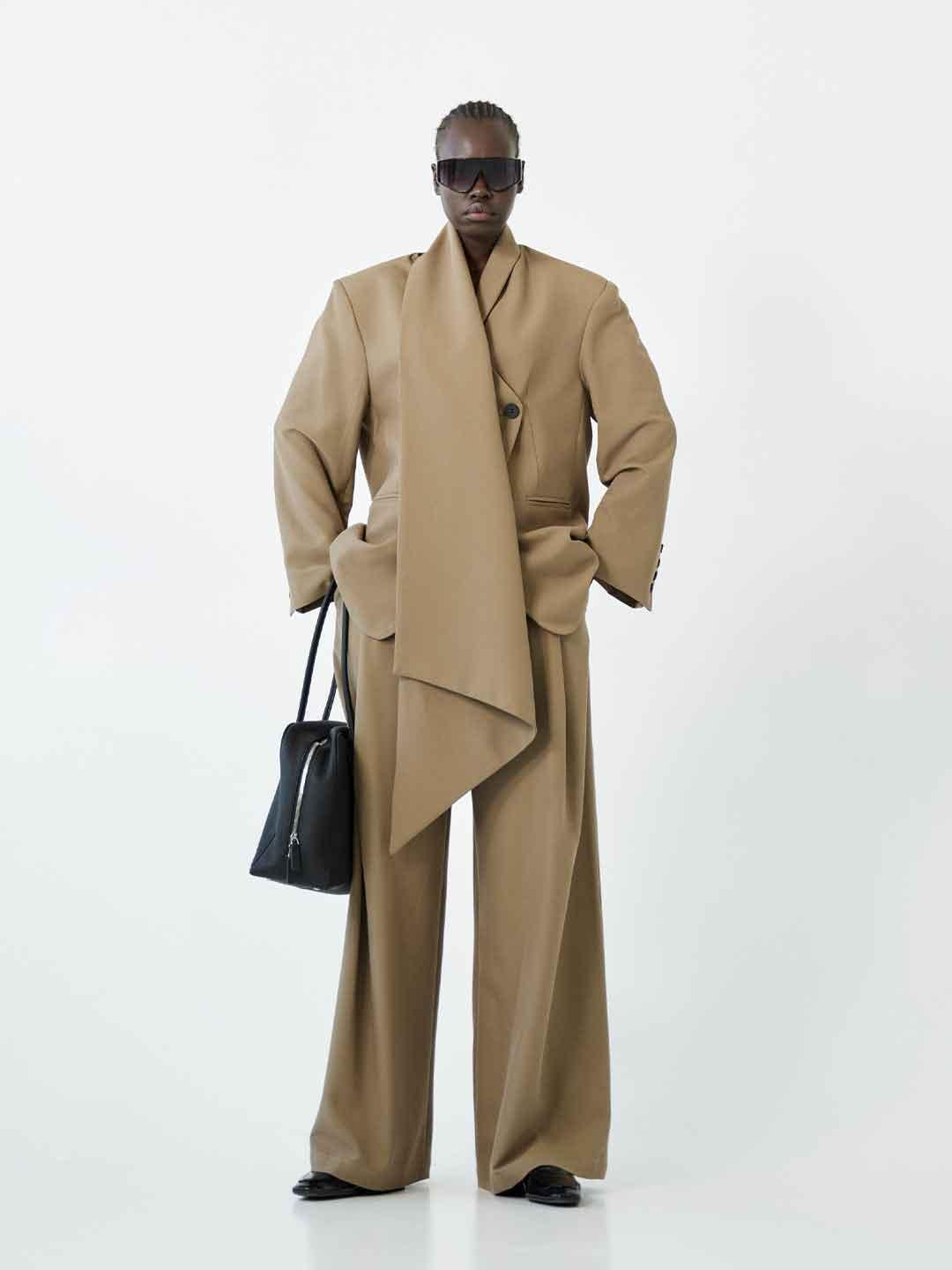 Eleh pantaloni beige