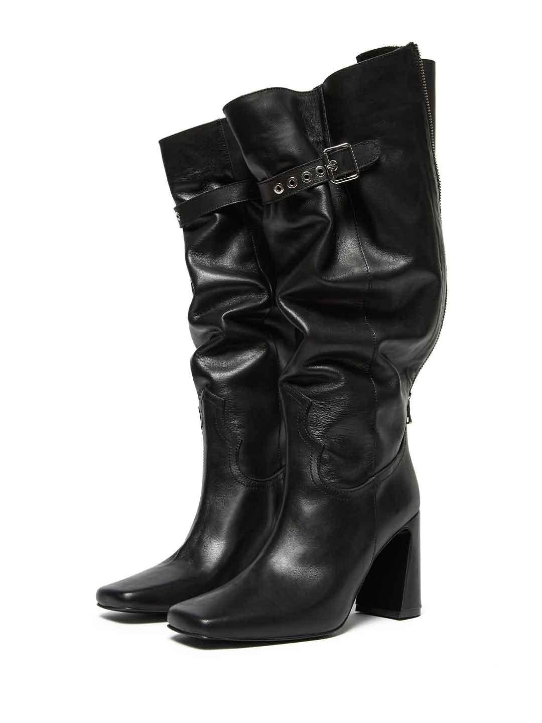 Aniye By Lily Corsair stivali nero in pelle