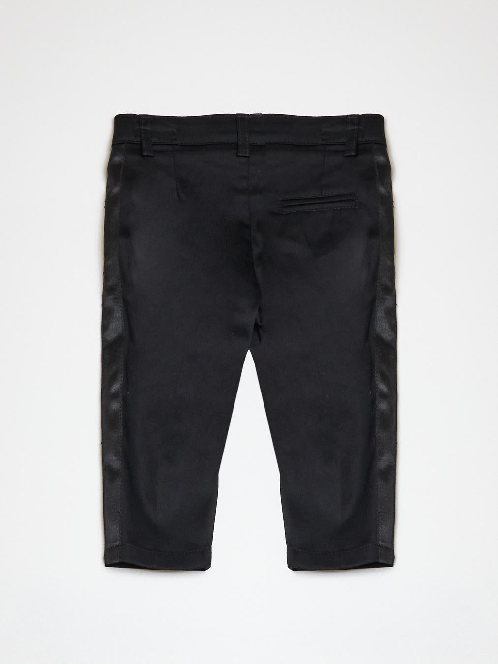 Daniele Alessandrini pantaloni nero neonati