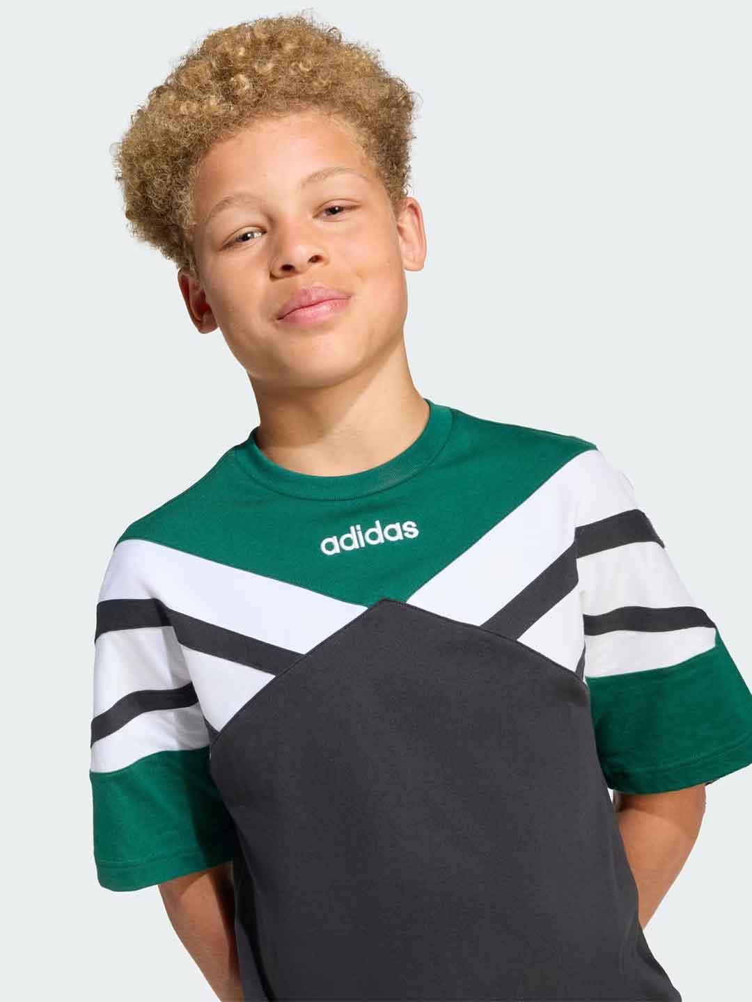 Adidas t-shirt kids verde