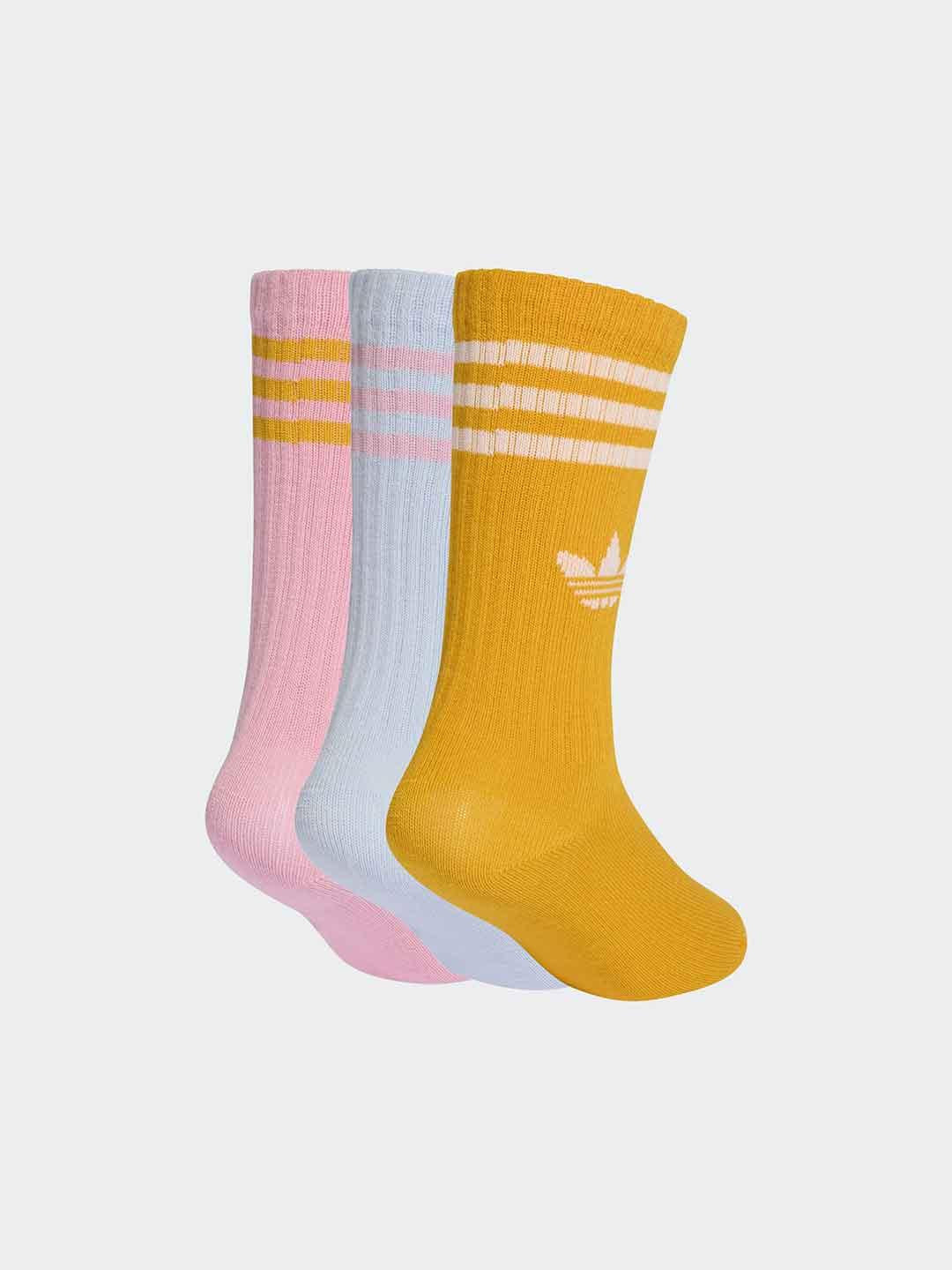 Adidas calzini kids multicolor set da 3 paia