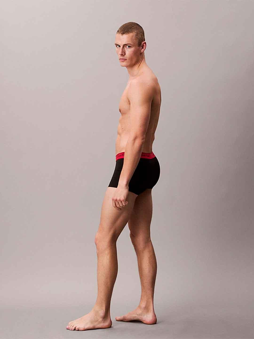 Calvin Klein slip rosso set da 3 pezzi
