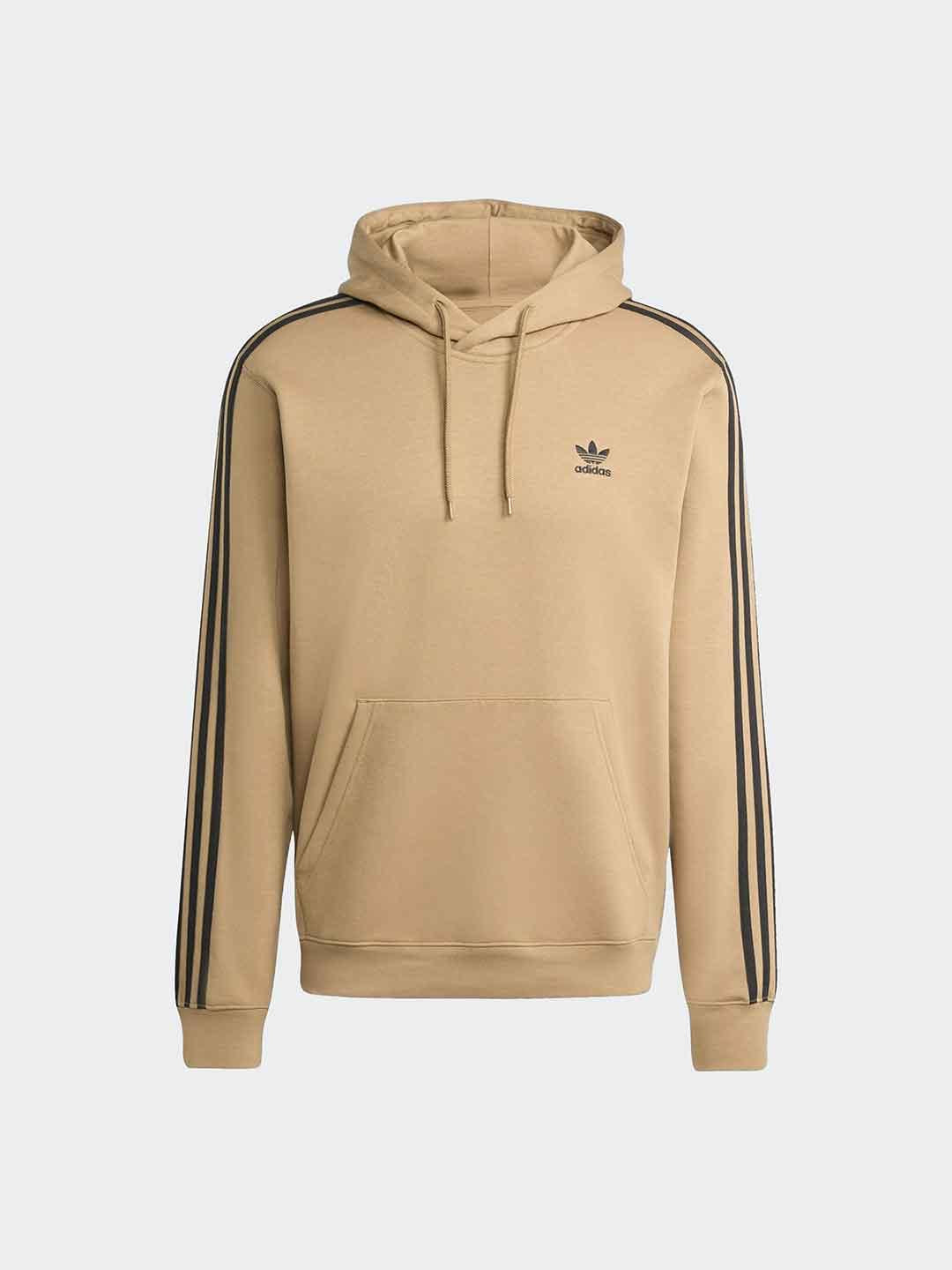 Adidas felpa cuoio con cappuccio