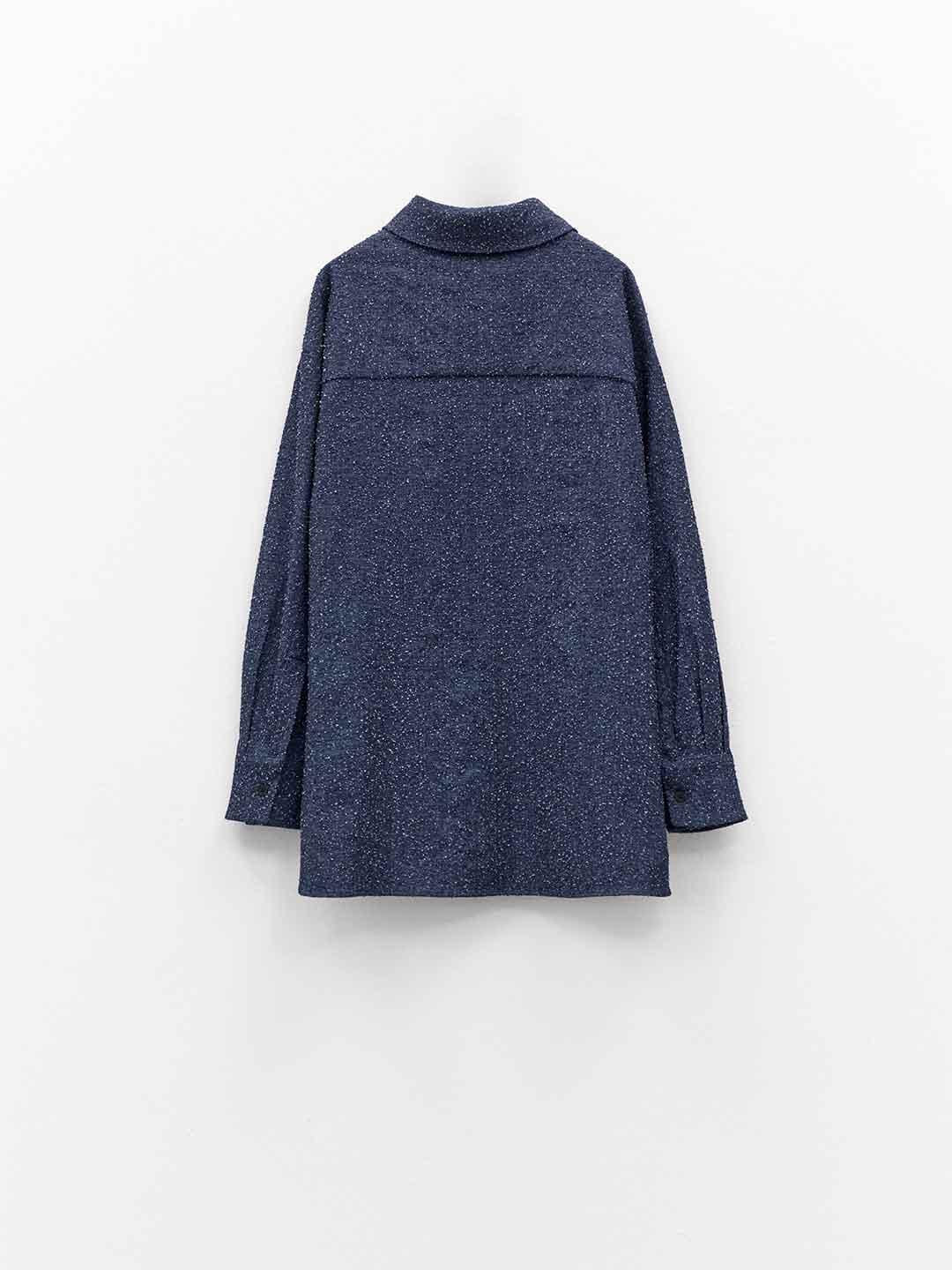 Eleh camicia blu in jeans