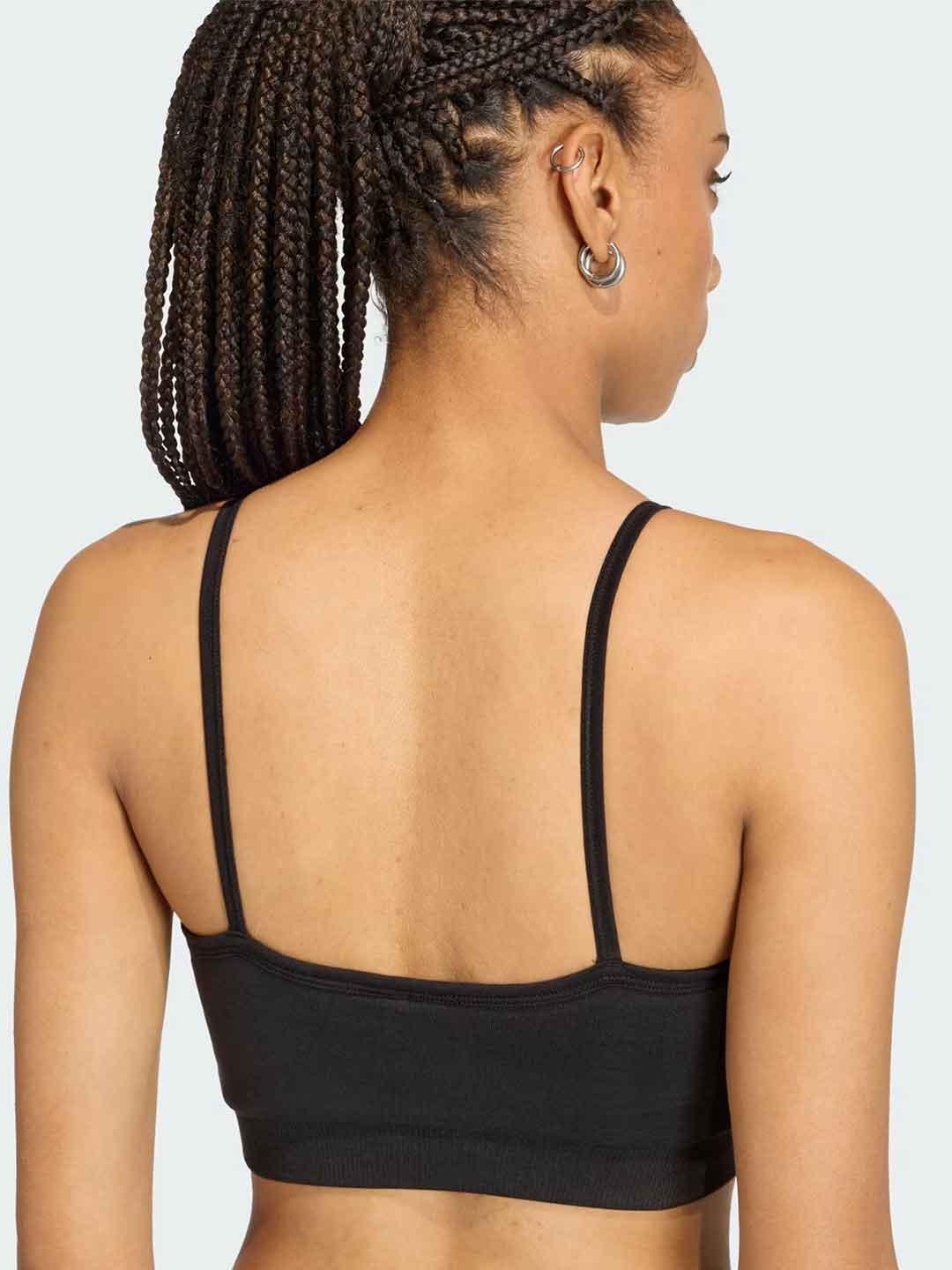 Adidas 3 Stripes top nero