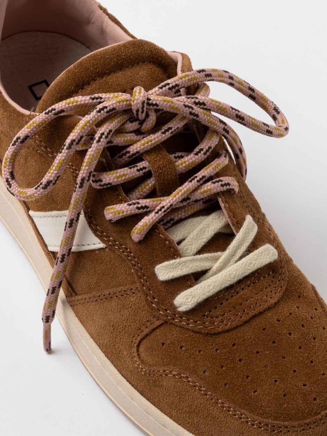D.A.T.E. Court 2.0 Suede sneakers cuoio