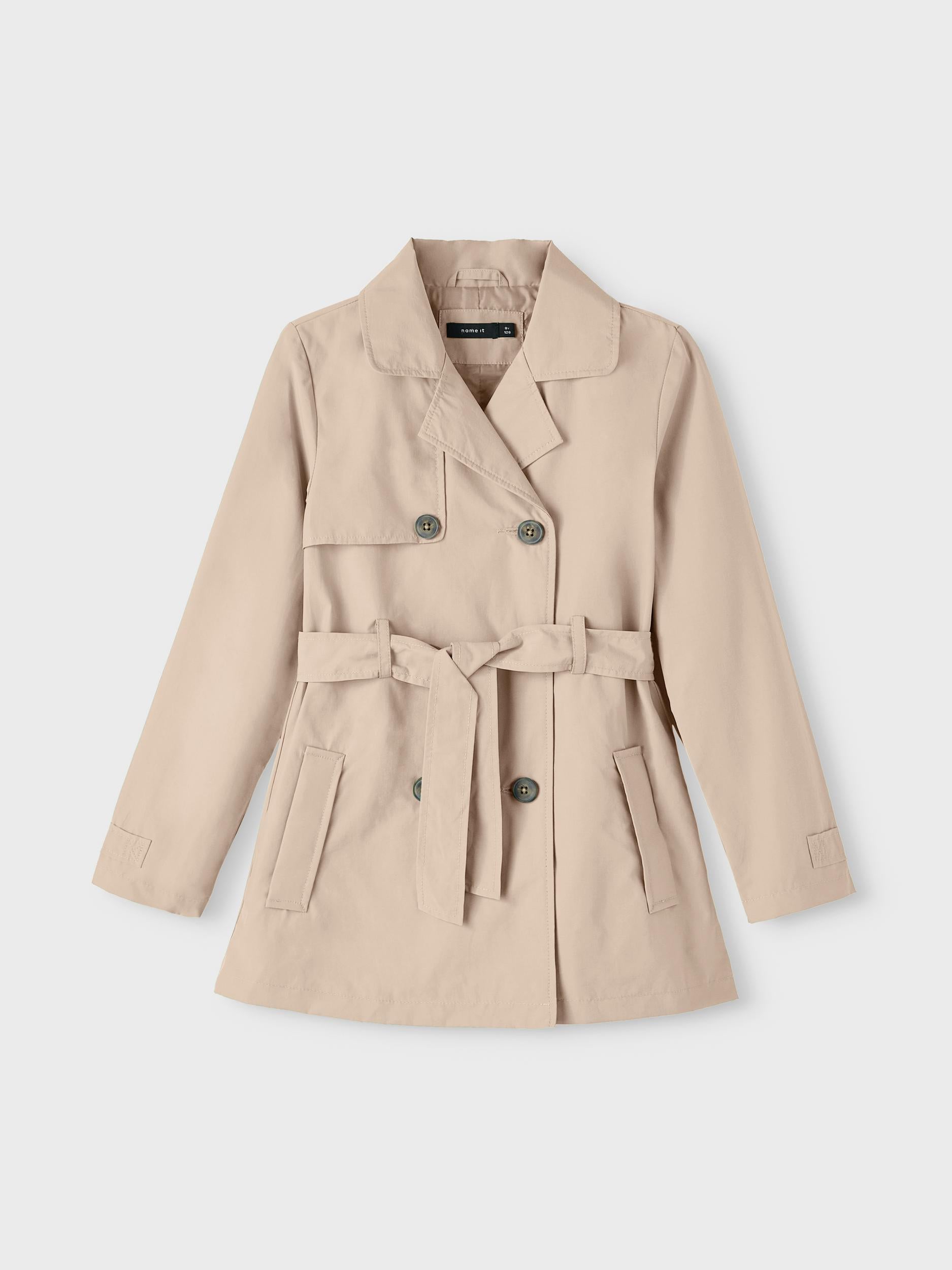 Name It trench kids beige con cintura