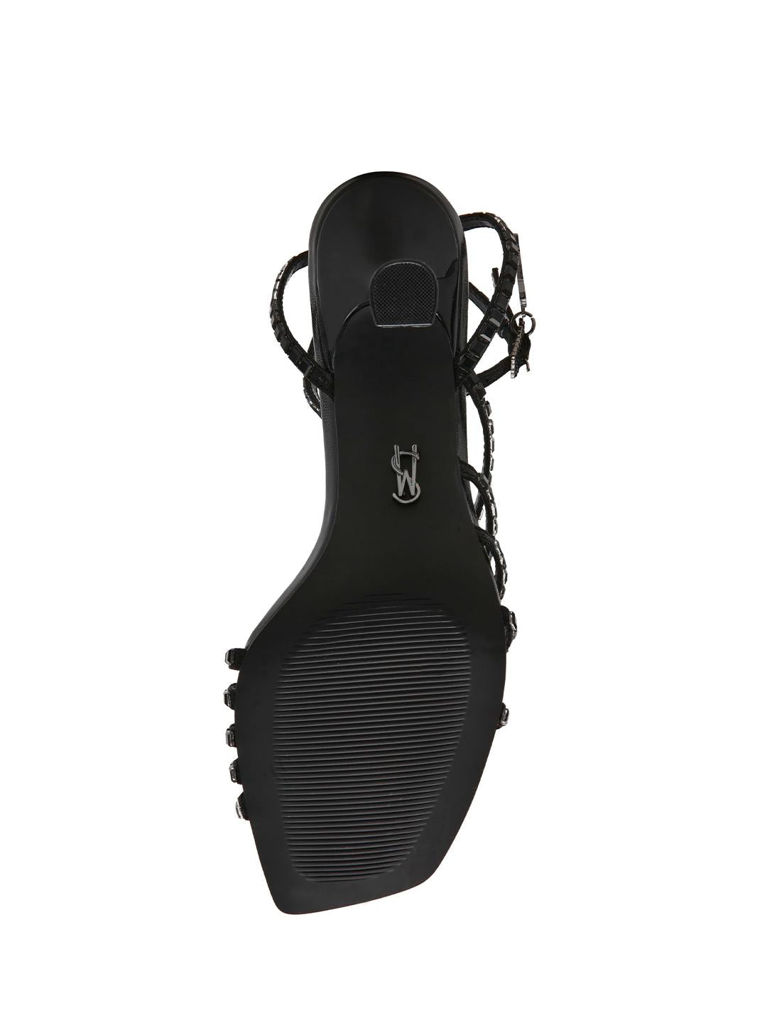 Steve Madden Alarah sandali nero con strass