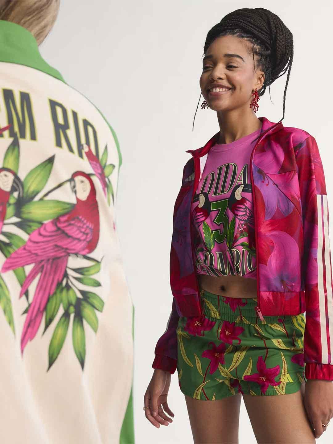 Adidas X Farm Rio felpa a fantasia
