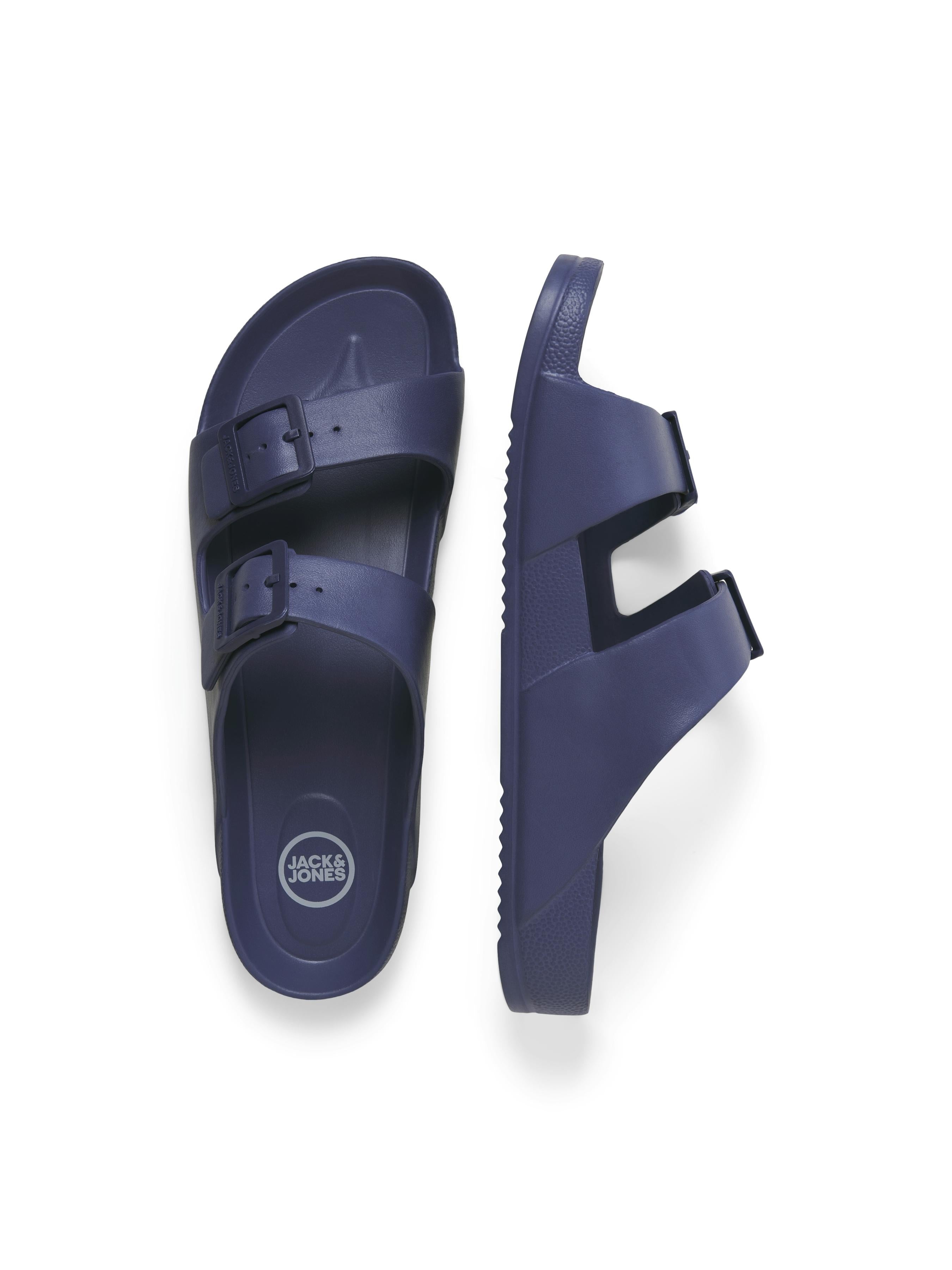 Jack & Jones sandali blu in gomma