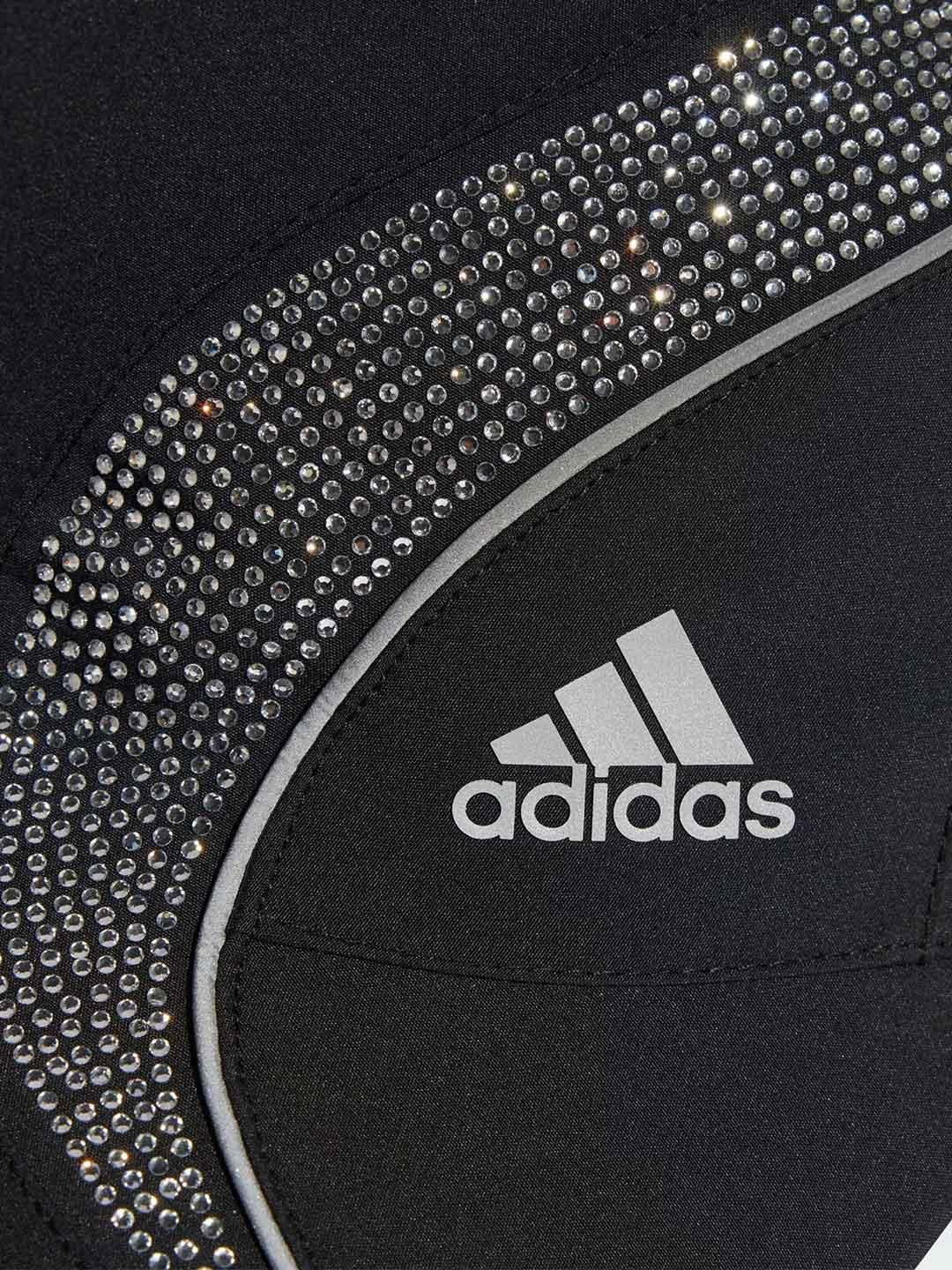 Adidas Rhinestones cappello nero con strass