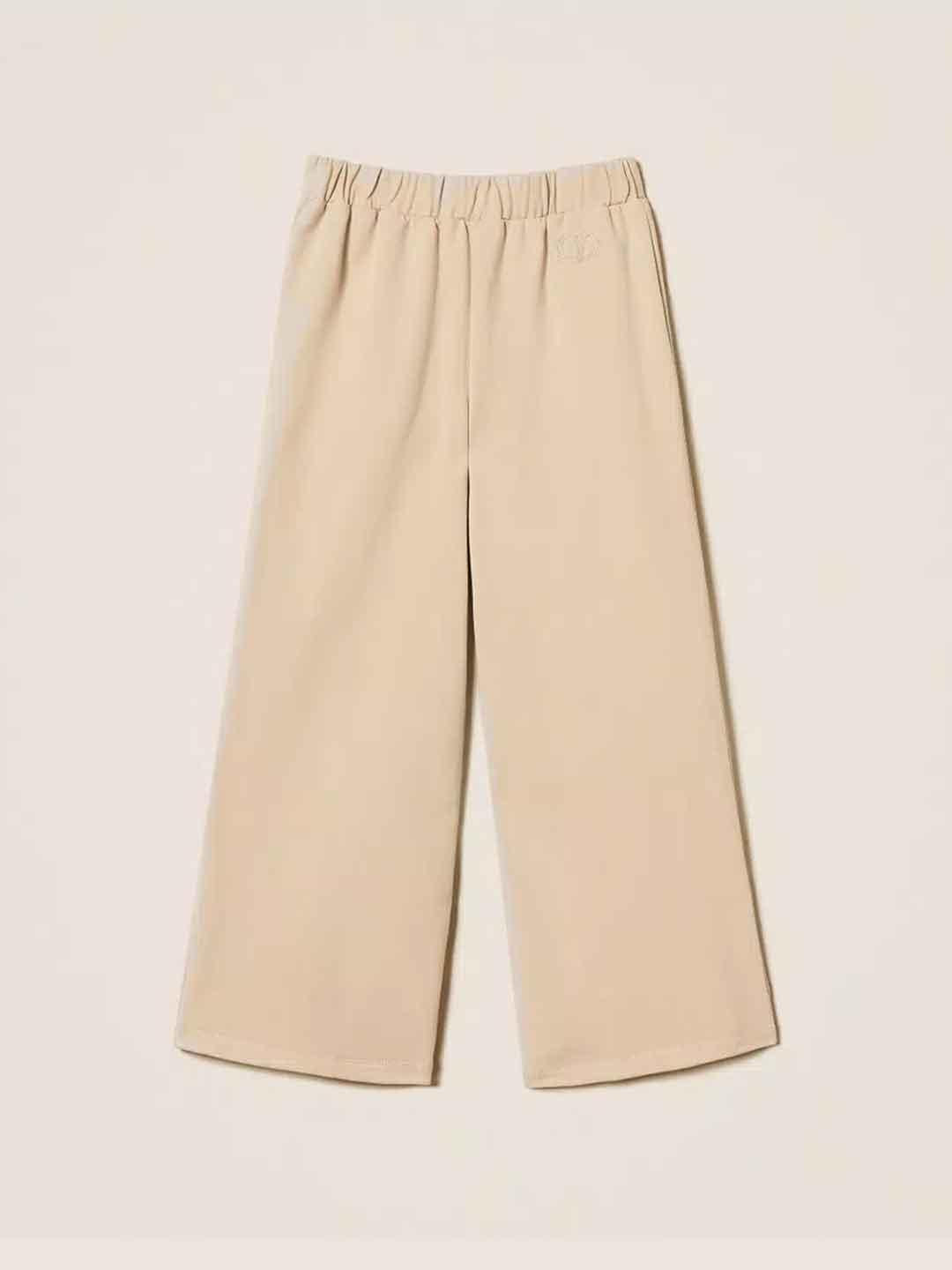 Twinset pantalone kids beige