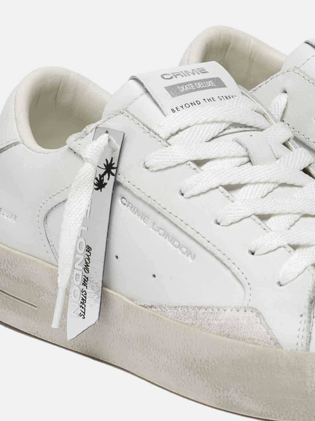 Crime Sk8 Deluxe sneakers bianco