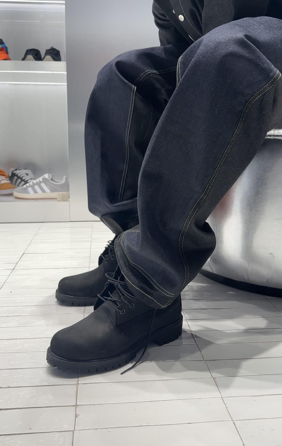 Timberland Premium 6 Inch anfibio nero impermeabile