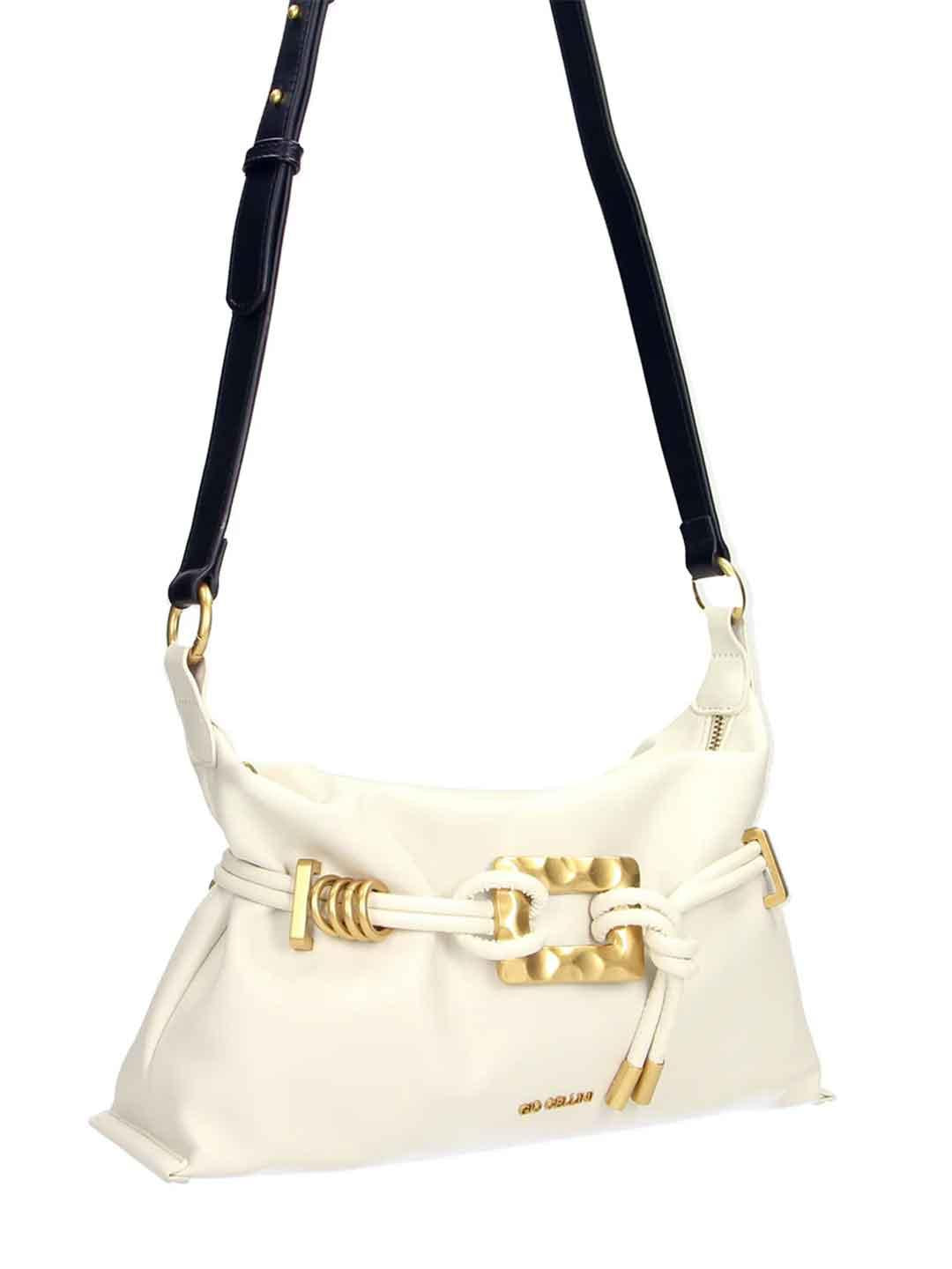 Gio Cellini borsa bianco con tracolla