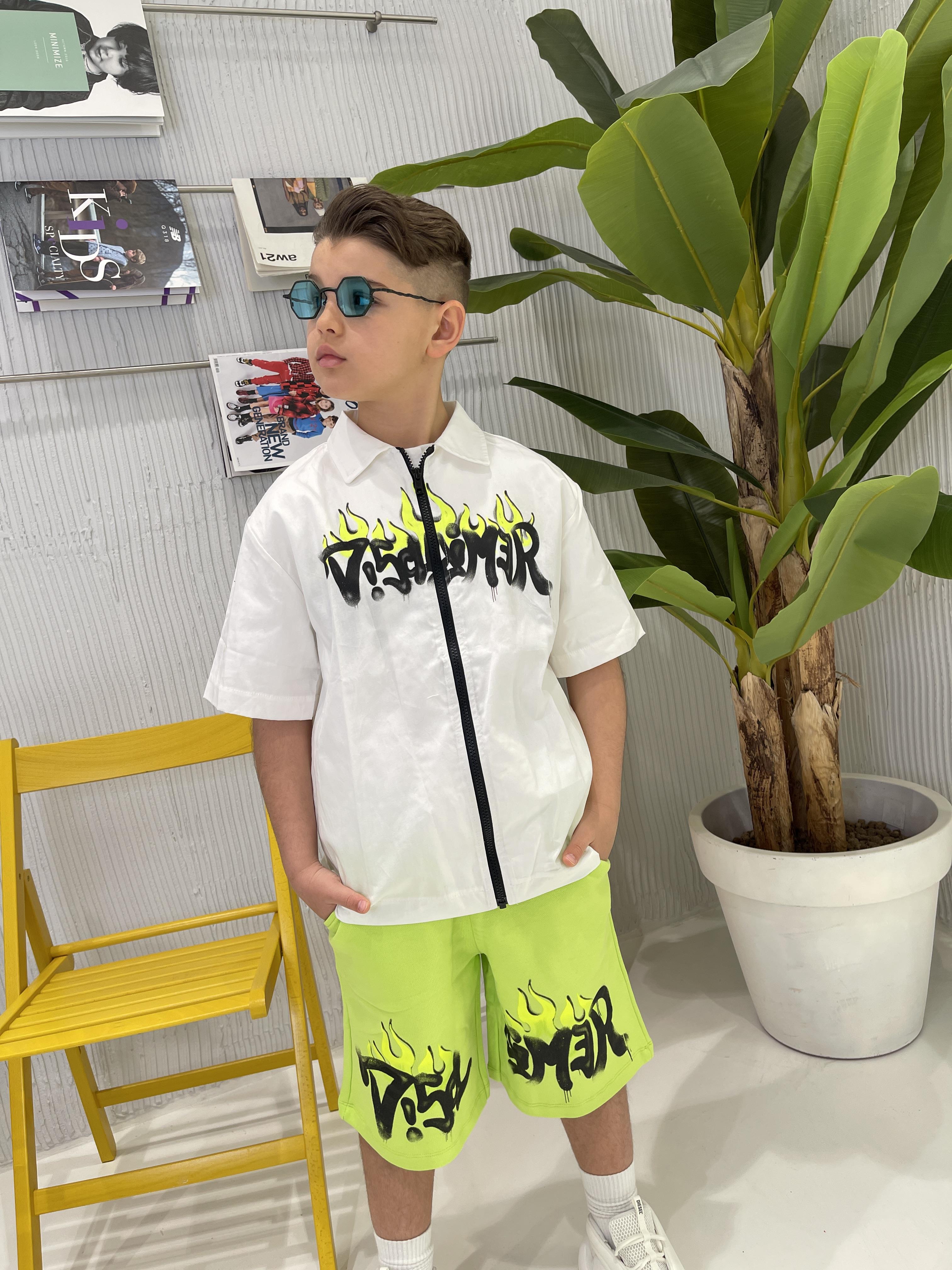 Disclaimer bermuda kids verde